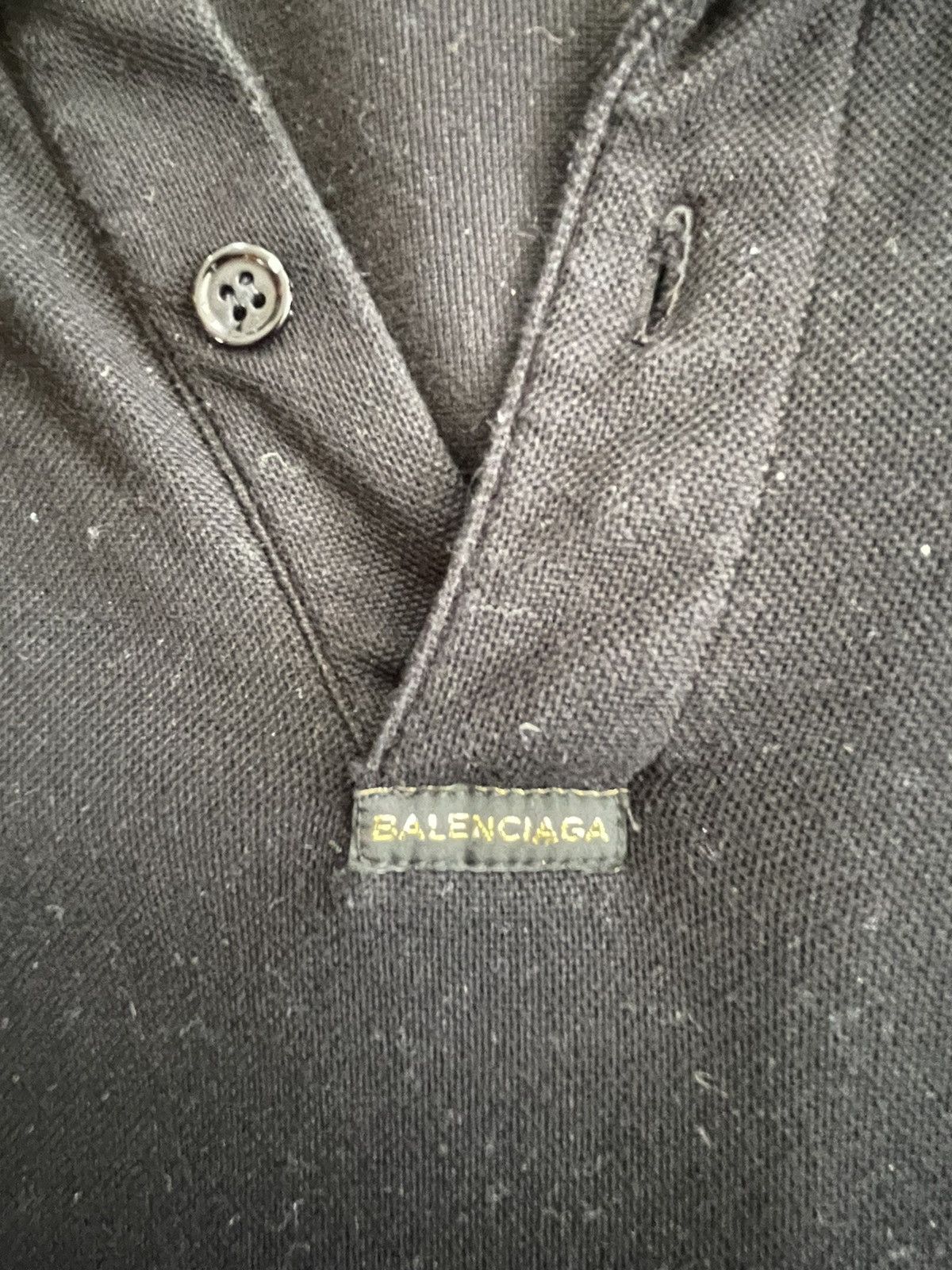Balenciaga Think Big! Polo (SS18) Size US M / EU 48-50 / 2 - 4 Thumbnail