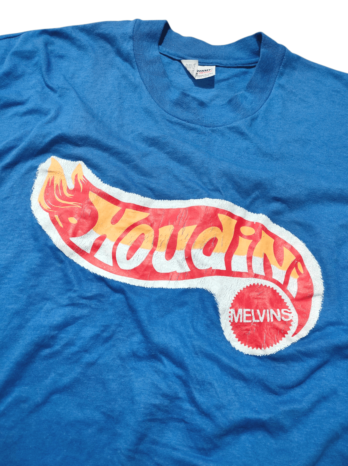 Band Tees 90s MELVINS 'HOUDINI' Vintage Band Tee Size US XL / EU 56 / 4 - 1 Thumbnail