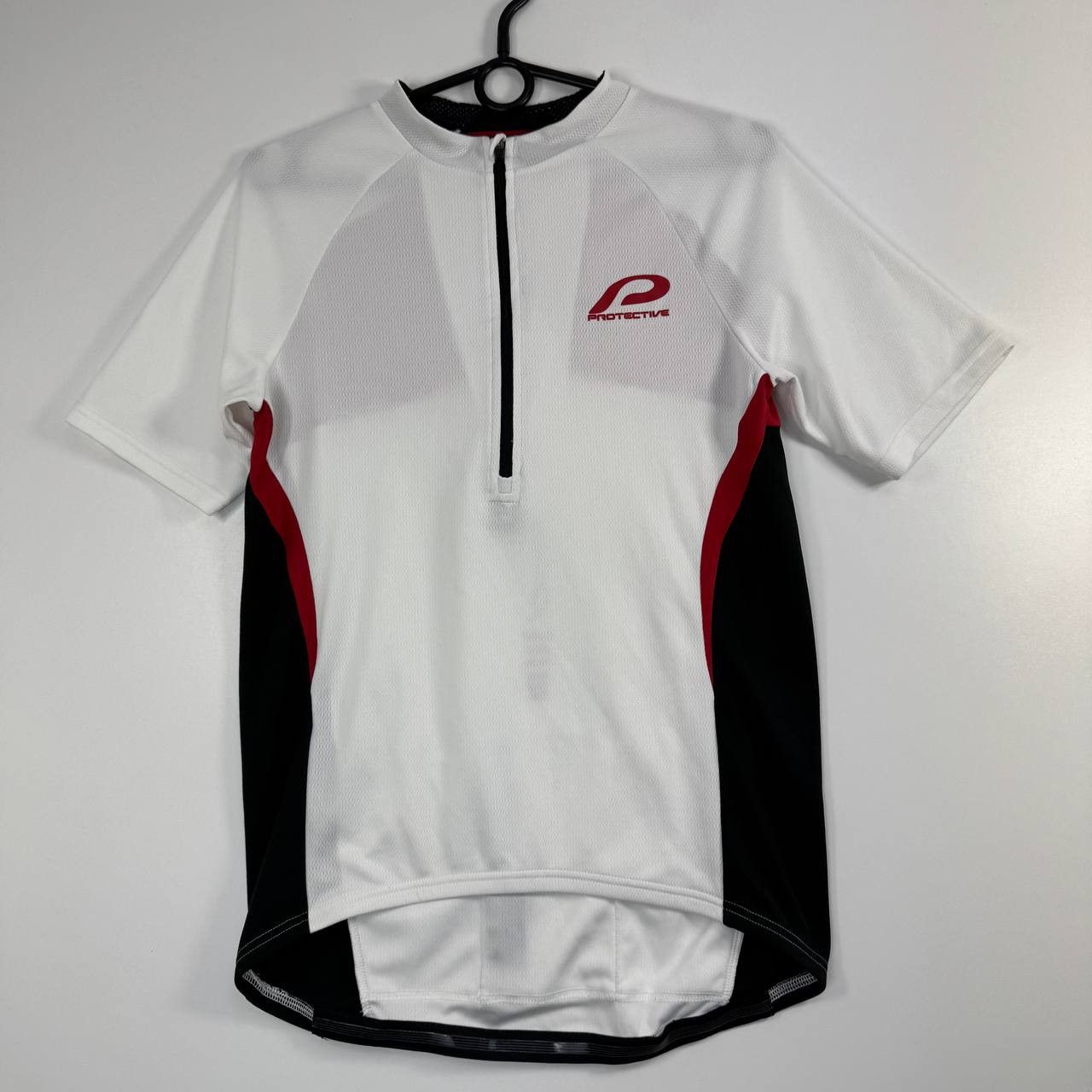 Other Protective Cycling Jersey White Short Sleeve Bike Shirt M Size US M / EU 48-50 / 2 - 1 Thumbnail