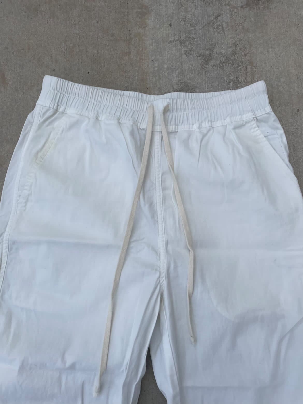 Rick Owens Drkshdw Rick Owens Sombra Obscura White Pants Size US 30 / EU 46 - 2 Thumbnail