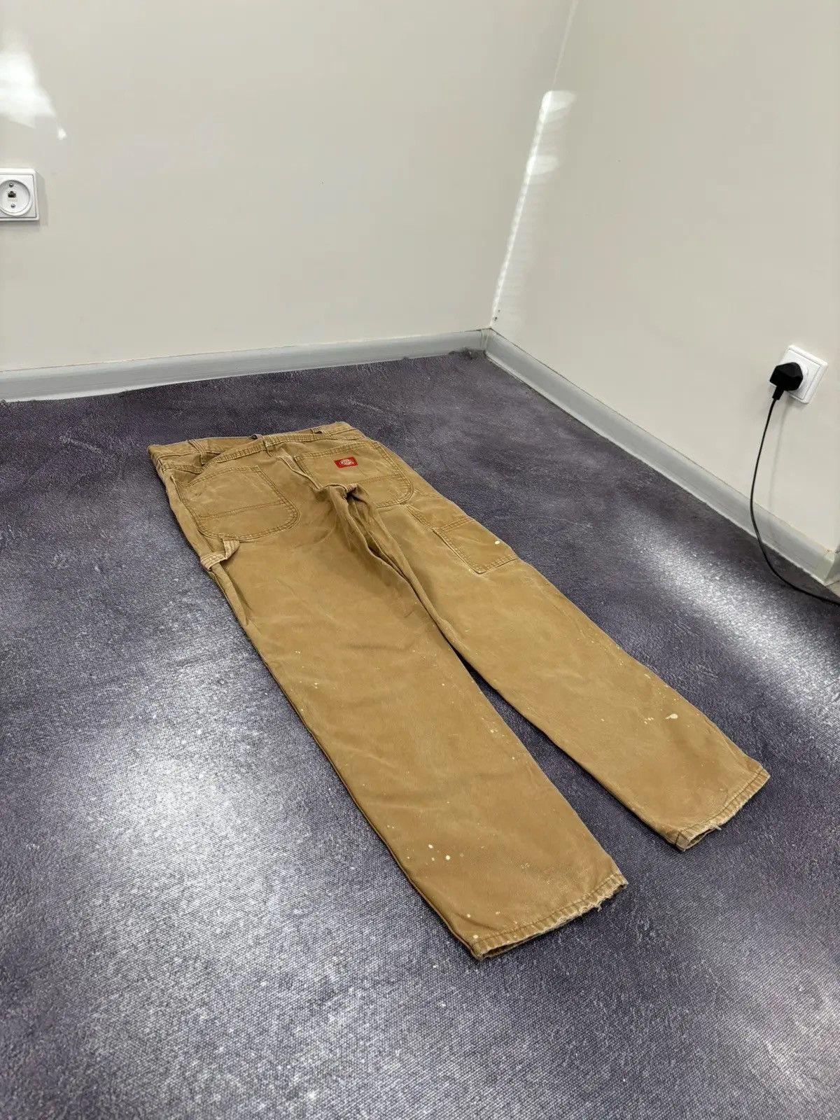 Dickies × Vintage Vintage Dickies USA Painted Work Hype Pants Jeans Size US 32 / EU 48 - 3 Thumbnail