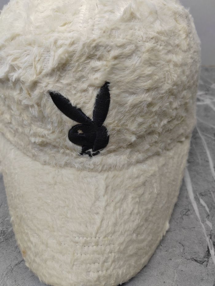 Playboy Vintage Playboy Fur Style Cap Hat Size ONE SIZE - 3 Thumbnail