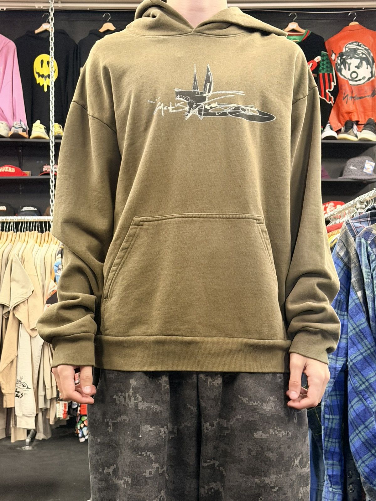 Travis Scott Cactus Jack Green Hoodie Size US L / EU 52-54 / 3 - 1 Thumbnail