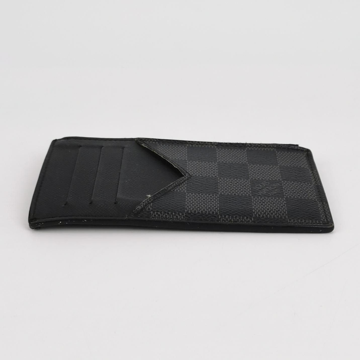 Louis Vuitton Louis Vuitton (LV) Coin Cowhide Checkerboard Card Holder Co Size ONE SIZE - 1 Thumbnail