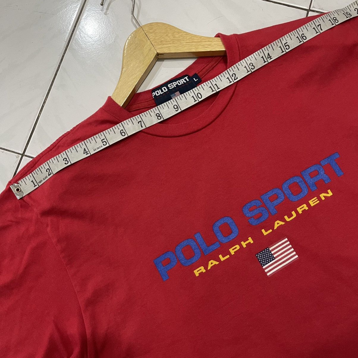Polo Ralph Lauren Vintage Polo sport ralph lauren logo tee Size US L / EU 52-54 / 3 - 10 Thumbnail