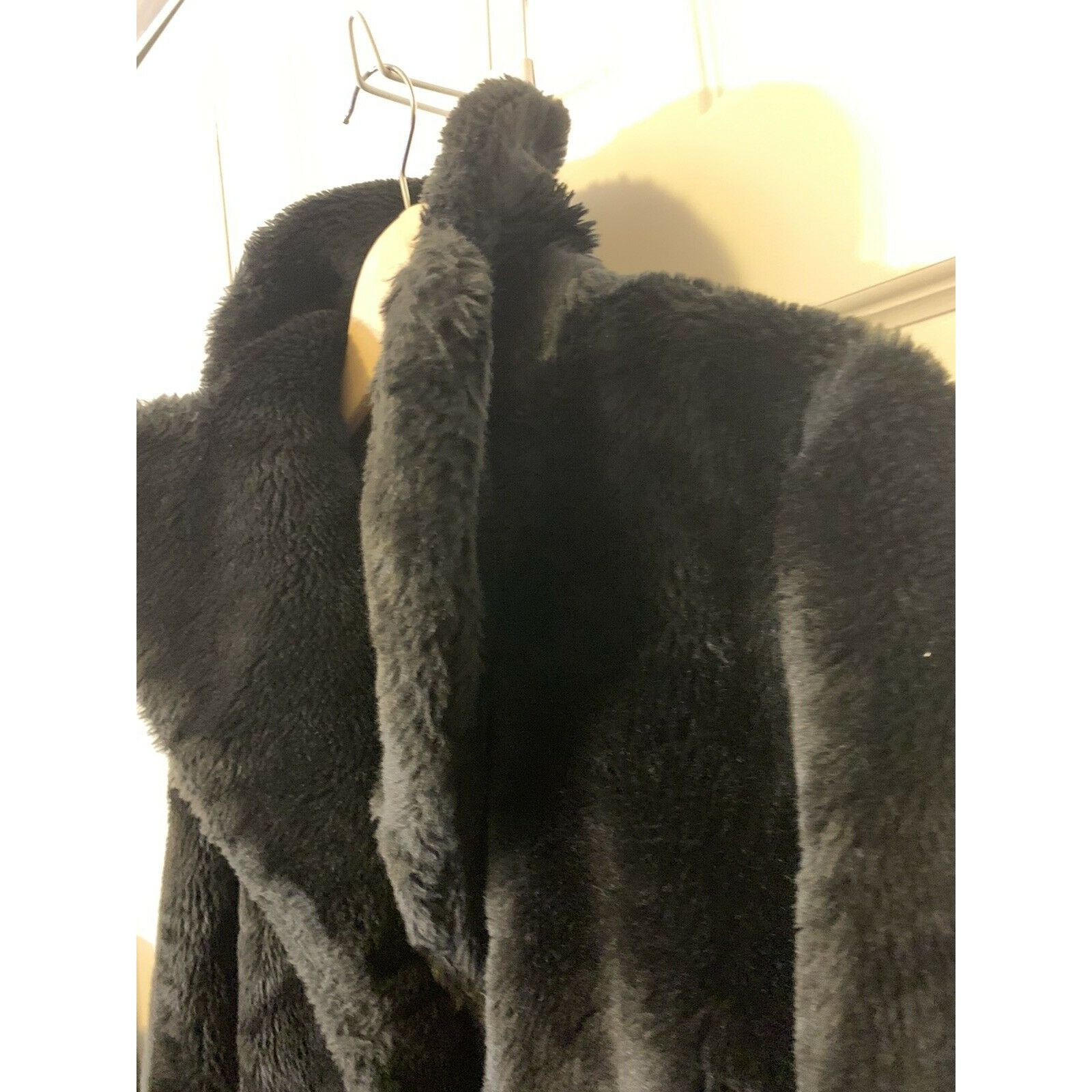 Vintage Vintage 1960s Women's Sz S Coat Susan Lynn Black Glenoit Fau Size S / US 4 / IT 40 - 8 Thumbnail