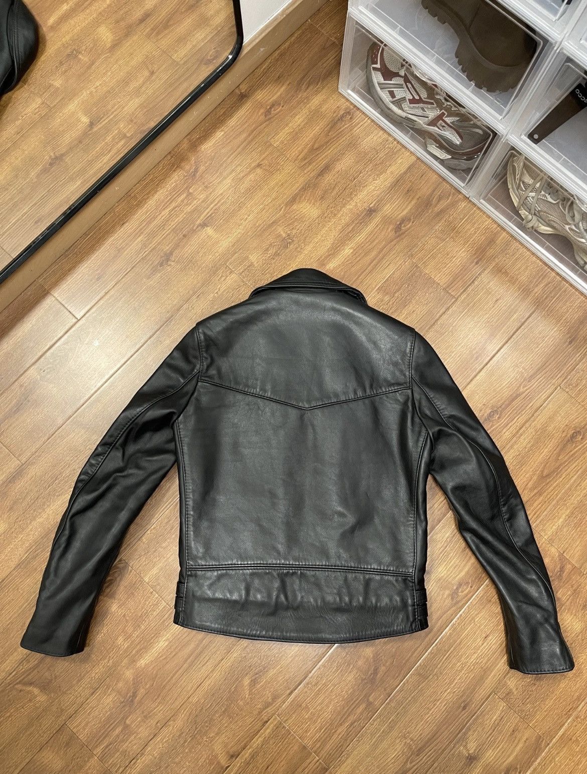 ジャケット・アウター 00s archive SHARE SPIRIT leather jacket Share Spirit goggle jacket 2000s share spirit by hikaru