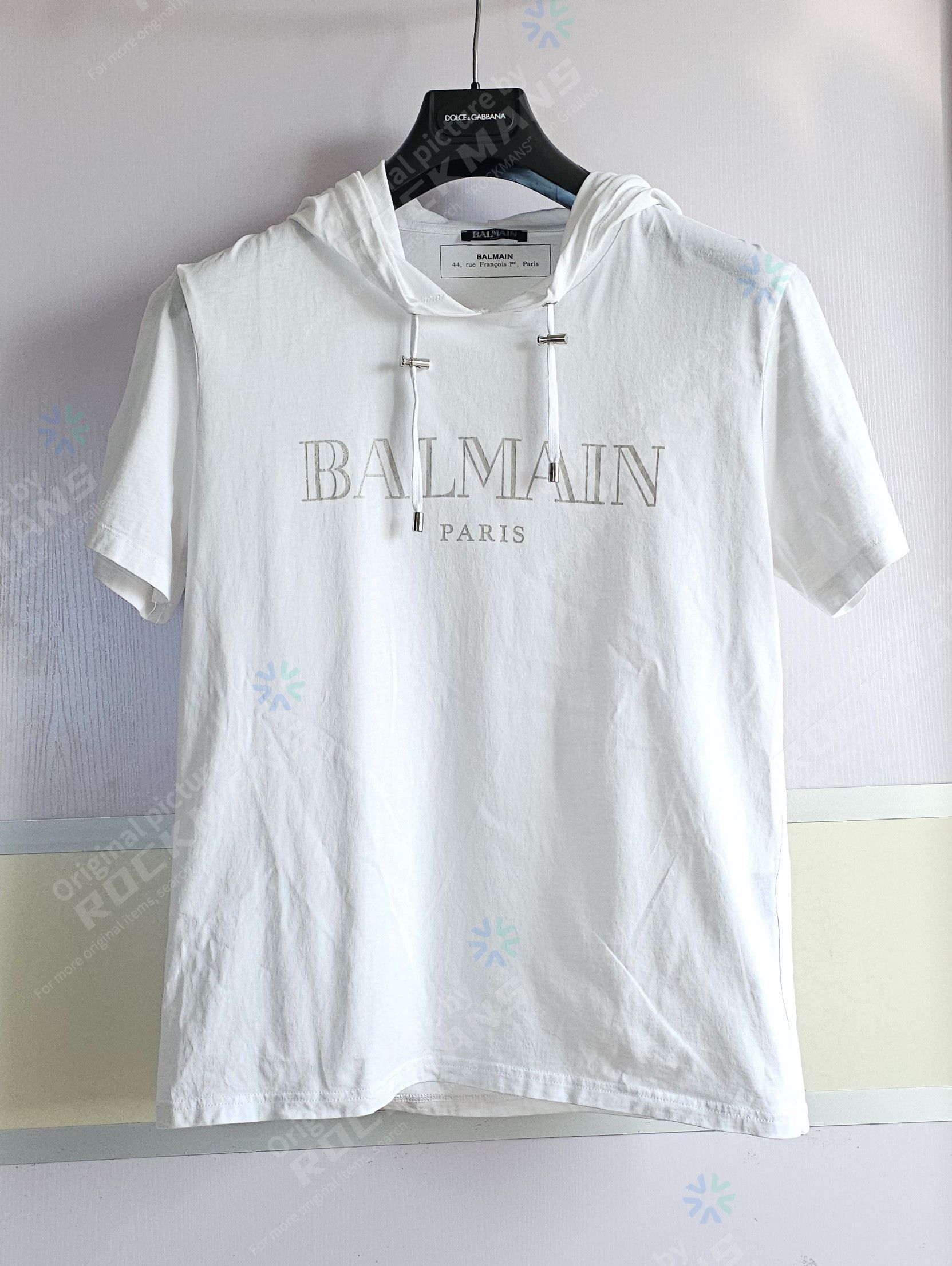 Balmain Balmain Hooded t-shirt Size M Size US M / EU 48-50 / 2 - 1 Thumbnail
