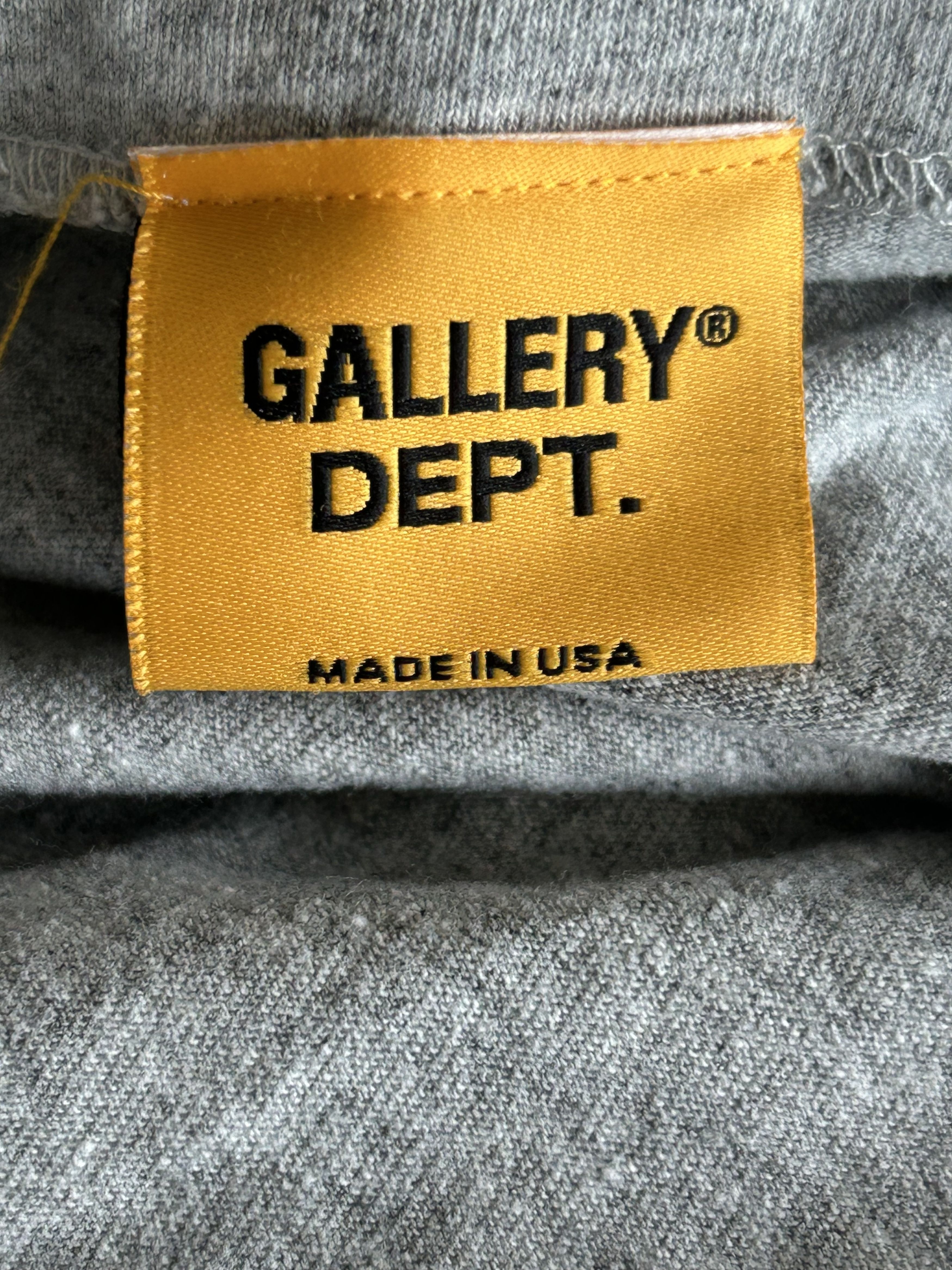 Gallery Dept. Gallery Dept Grey & Black Art Dept T-Shirt Size US XS / EU 42 / 0 - 4 Thumbnail