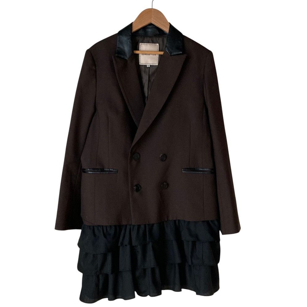 Other Other Apuweiser-riche Frill Layered Jacket Textile Outerwear 25340271 DUTY FREE for USA Size ONE SIZE - 1 Thumbnail