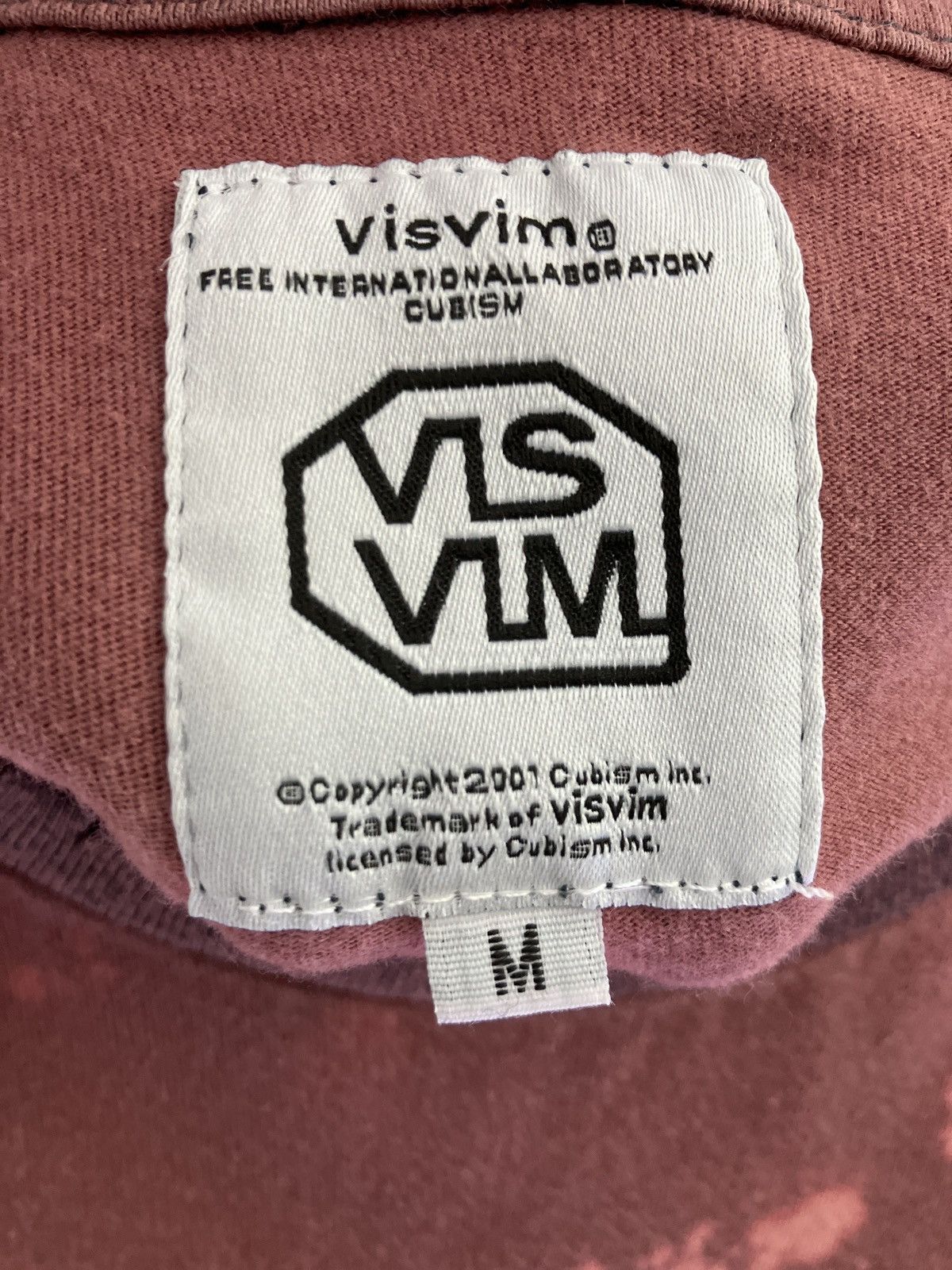 Visvim B-Savage omega bull pocket T shirt