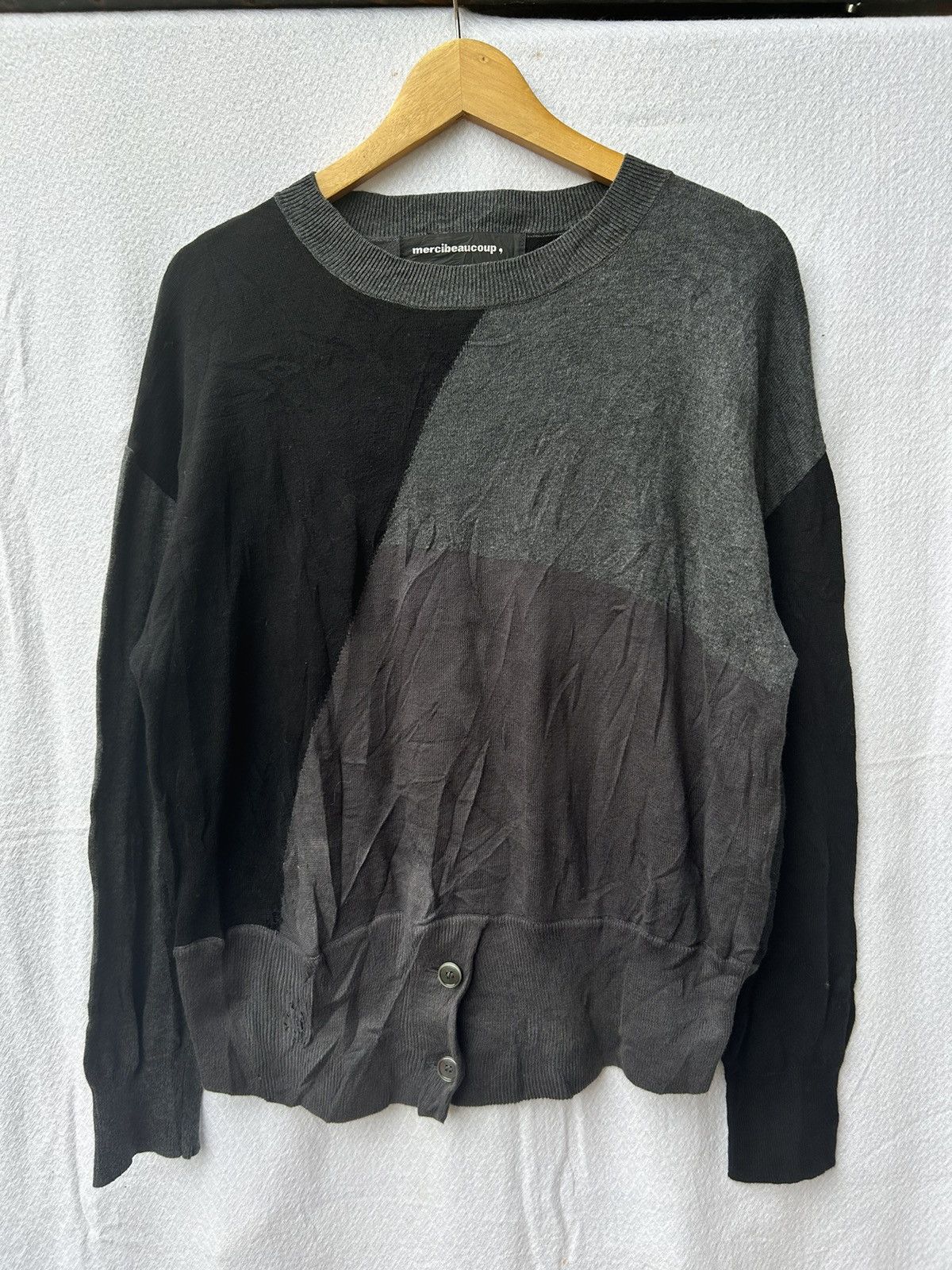 Japanese Brand Mercibeaucoup knitwear style Isseymiyake longsleeve Size US M / EU 48-50 / 2 - 1 Thumbnail