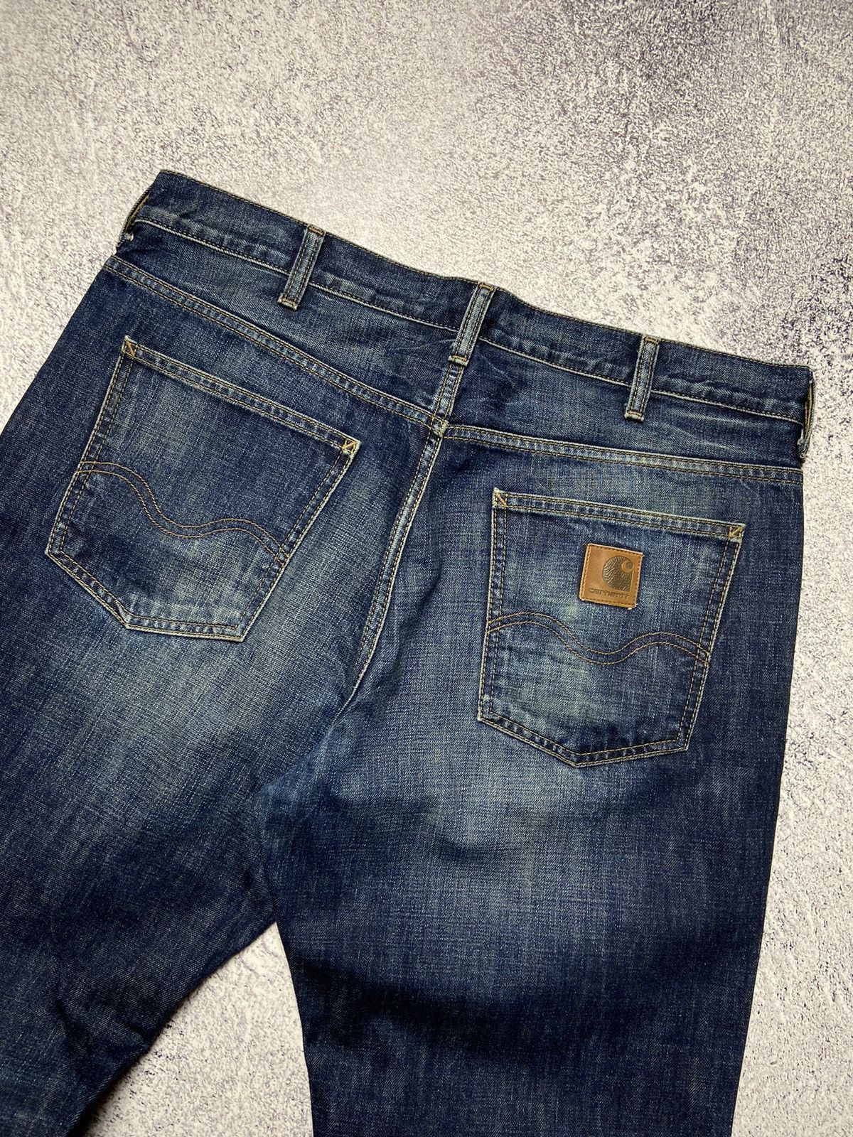 Carhartt Rare Carhartt Jeans Texas Pants Denim Work Street Style Sk8 Size US 36 / EU 52 - 3 Thumbnail