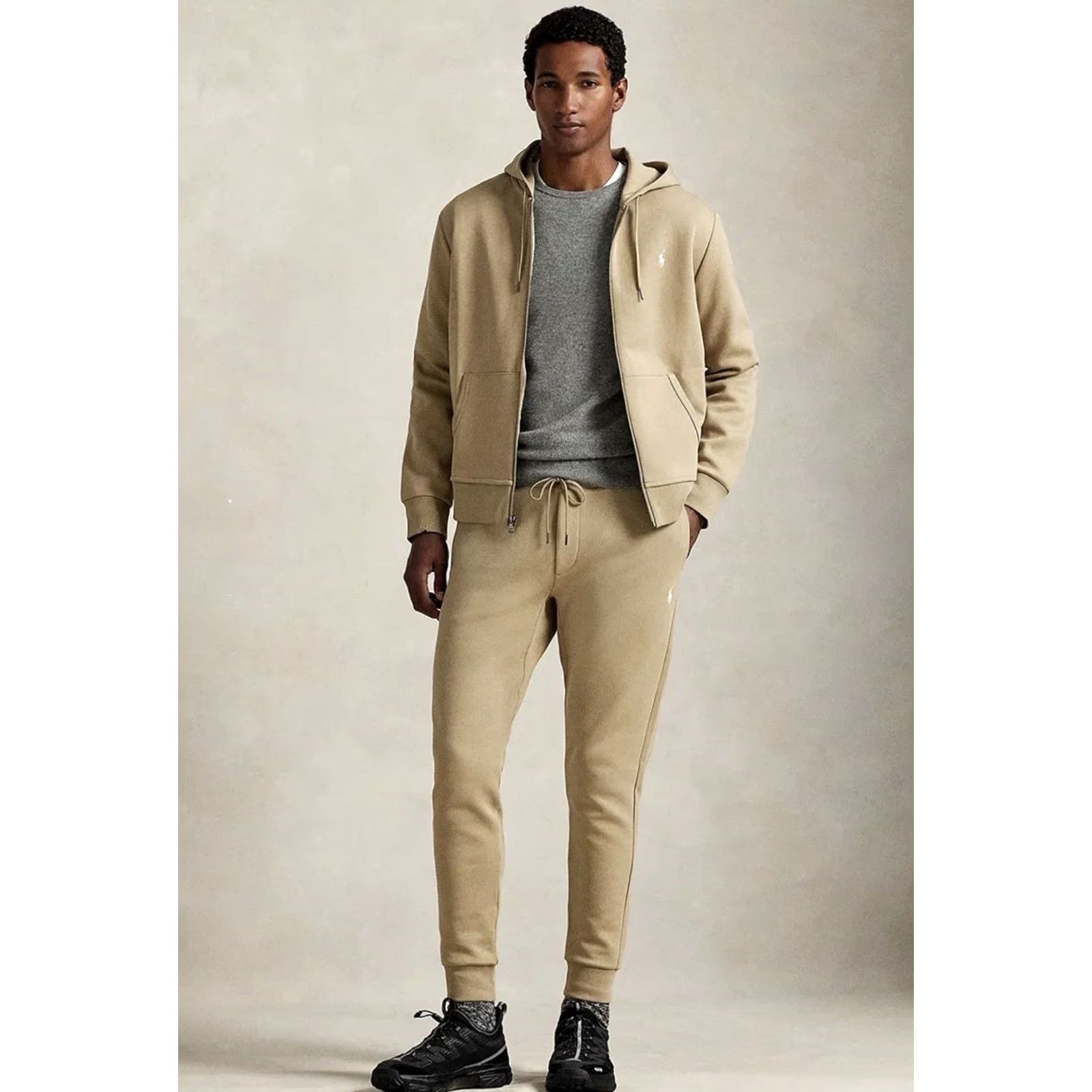 Ralph Lauren NWT Polo Ralph Lauren Jogger Pant Beige M Men Knit Double-Knit Activewear pants Size US M / EU 48-50 / 2 - 5 Thumbnail
