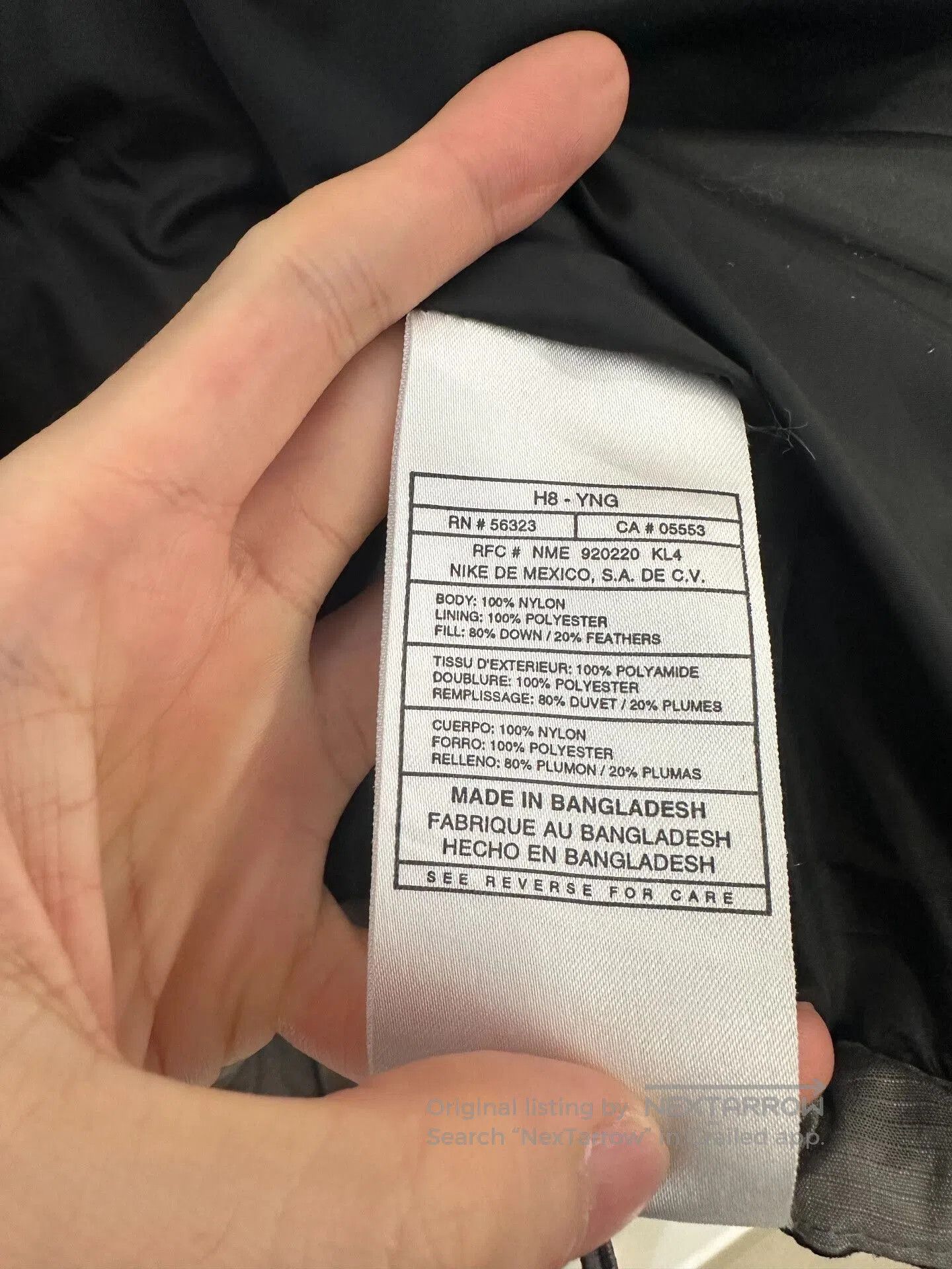 Nike ACG Nike ACG Down Jacket Size M. Size US M / EU 48-50 / 2 - 4 Thumbnail