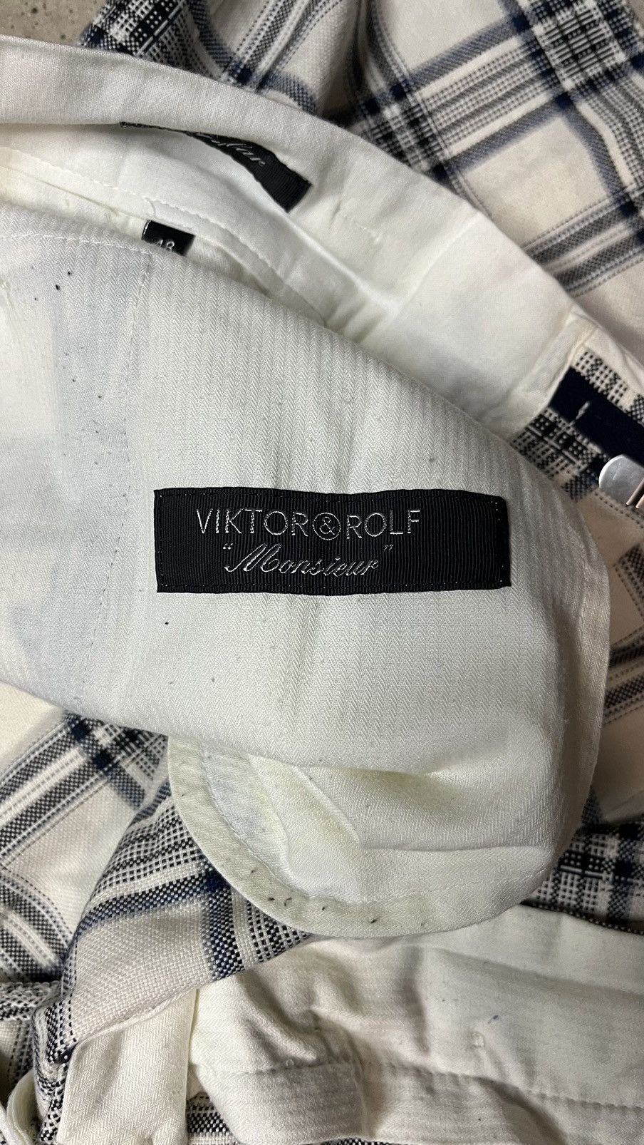 Viktor & Rolf Viktor & Rolf Plaid Shorts Size US 35 - 8 Thumbnail