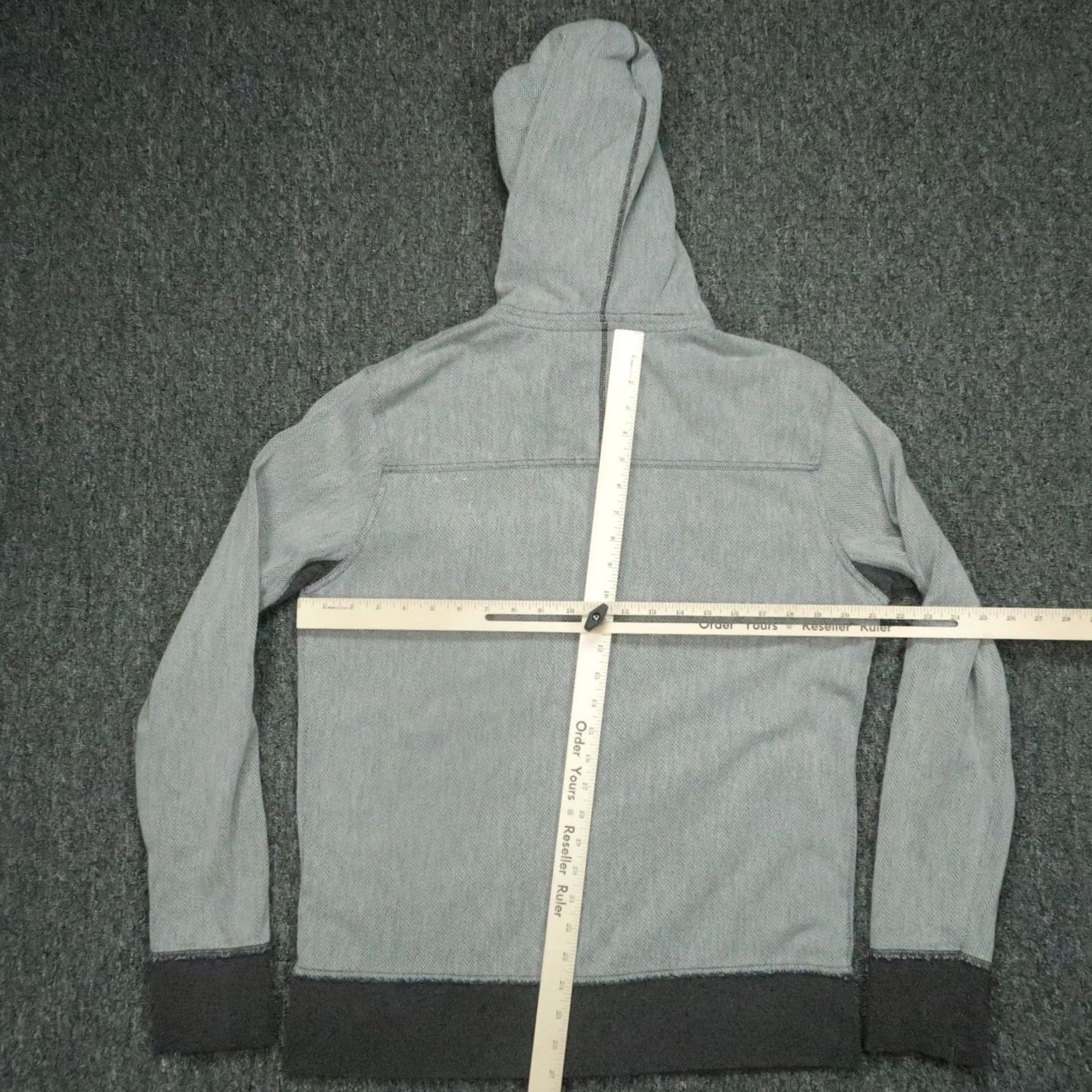 Elwood VINTAGE Elwood Hoodie Mens Large Gray Full Zip Pockets Hooded Size US L / EU 52-54 / 3 - 7 Thumbnail