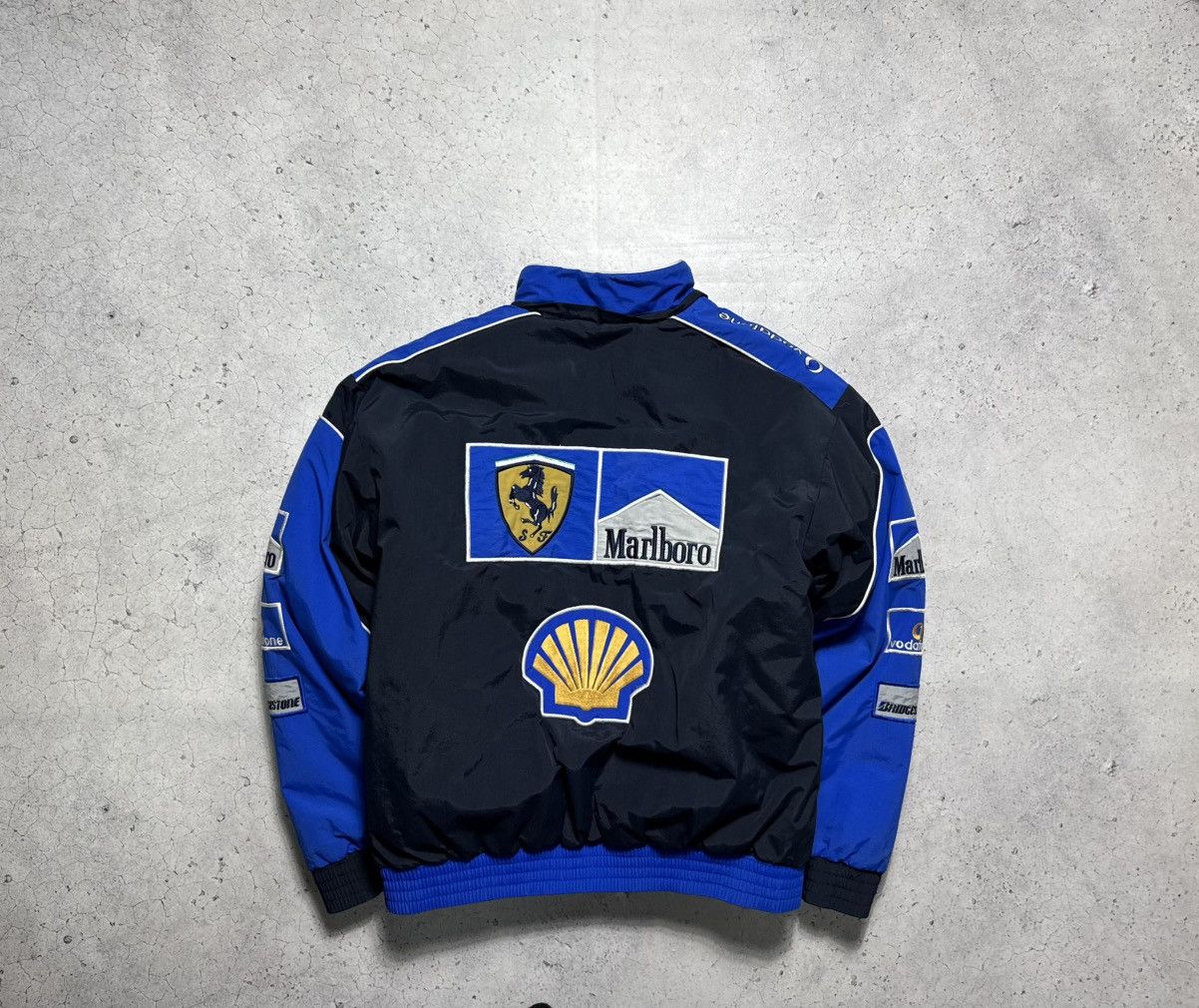 Marlboro Marlboro Ferrari Vintage Racing Bomber Jacket Size L Size US L / EU 52-54 / 3 - 9 Thumbnail