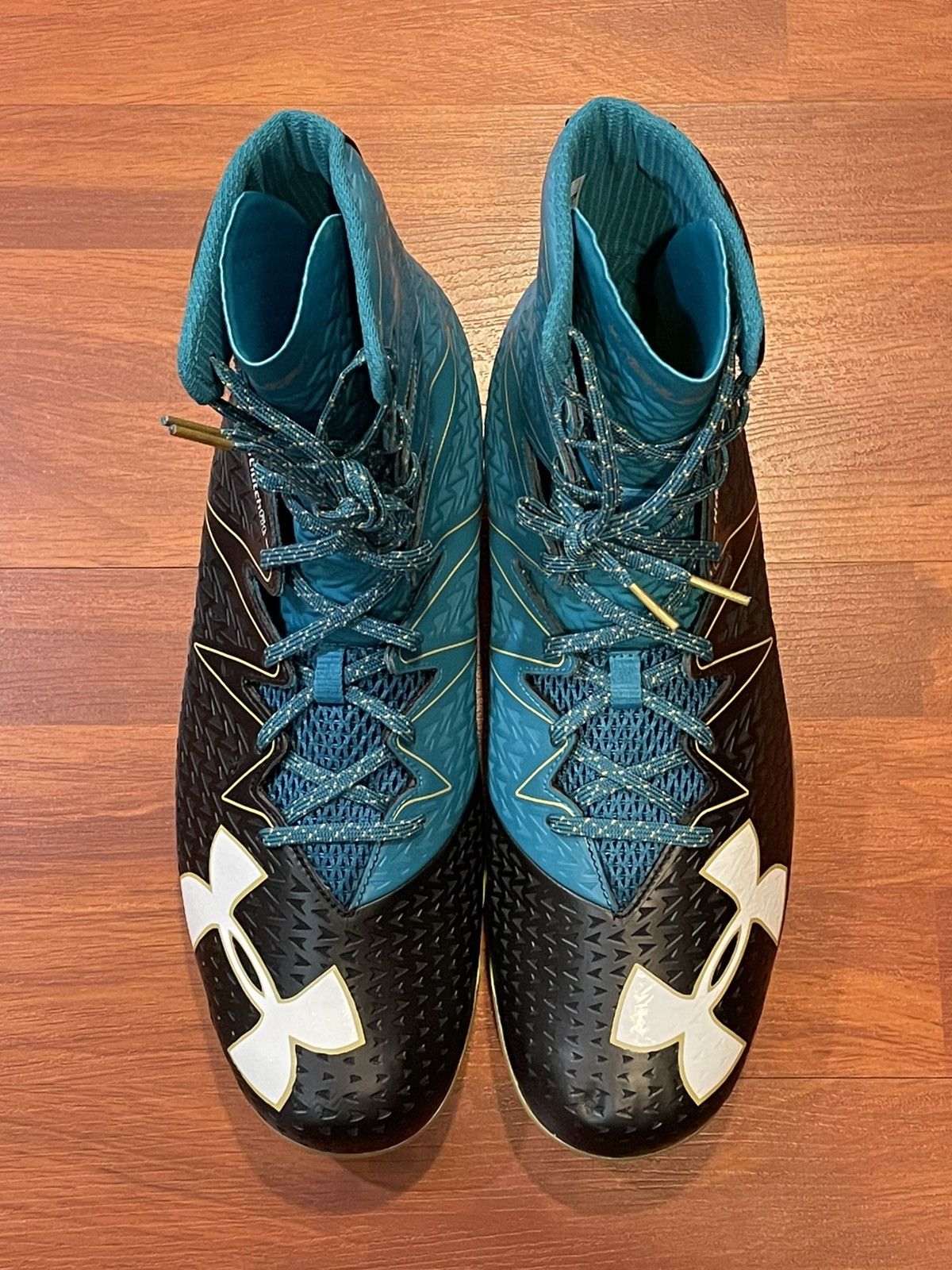 Under Armour Under Armour Spine Highlight ‘Black Teal’ (size mens 13) Size US 13 / EU 46 - 4 Thumbnail