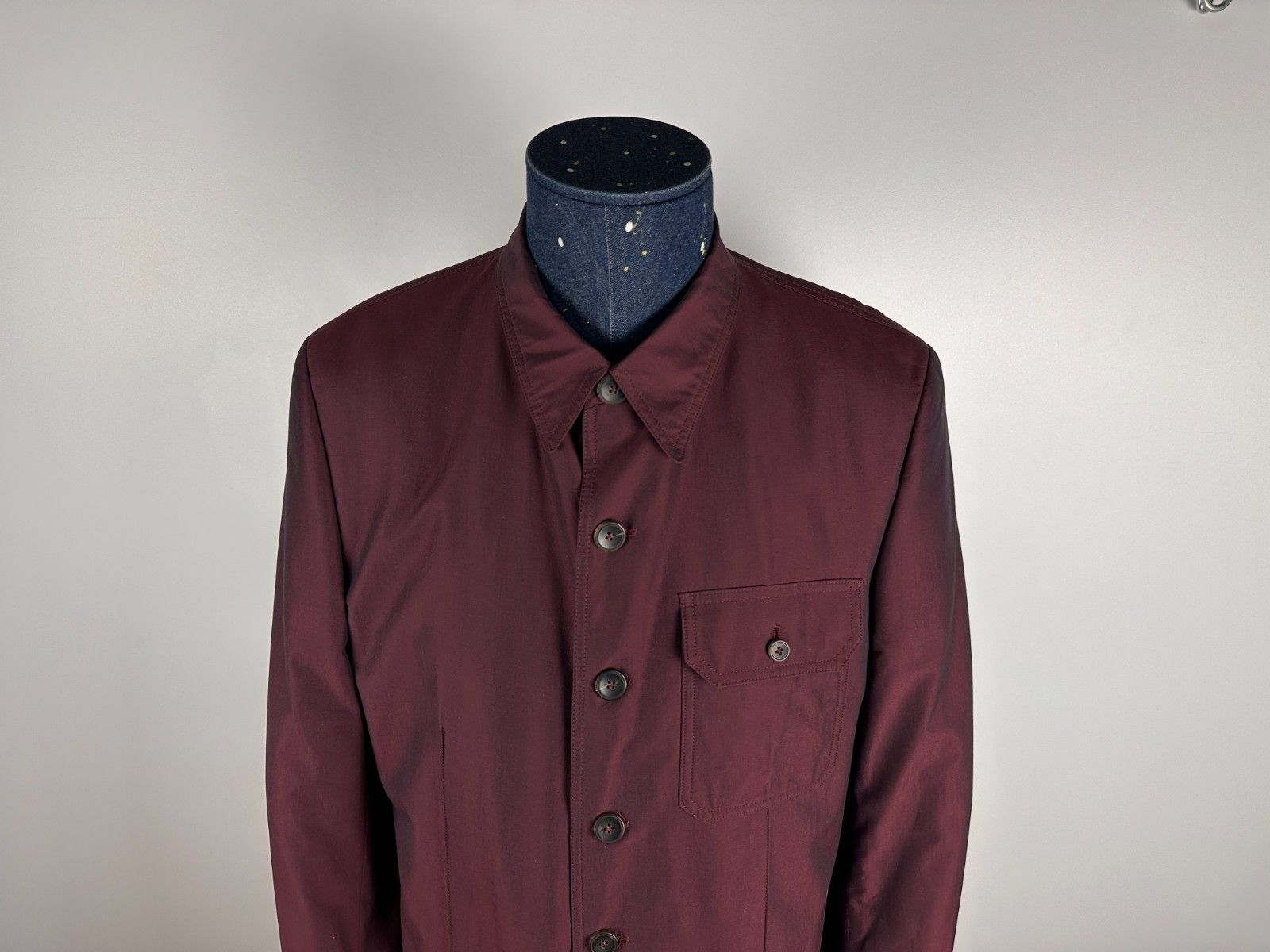 Hugo Boss Hugo Boss Trench Coat Red Mens Size 52 Size US L / EU 52-54 / 3 - 2 Thumbnail