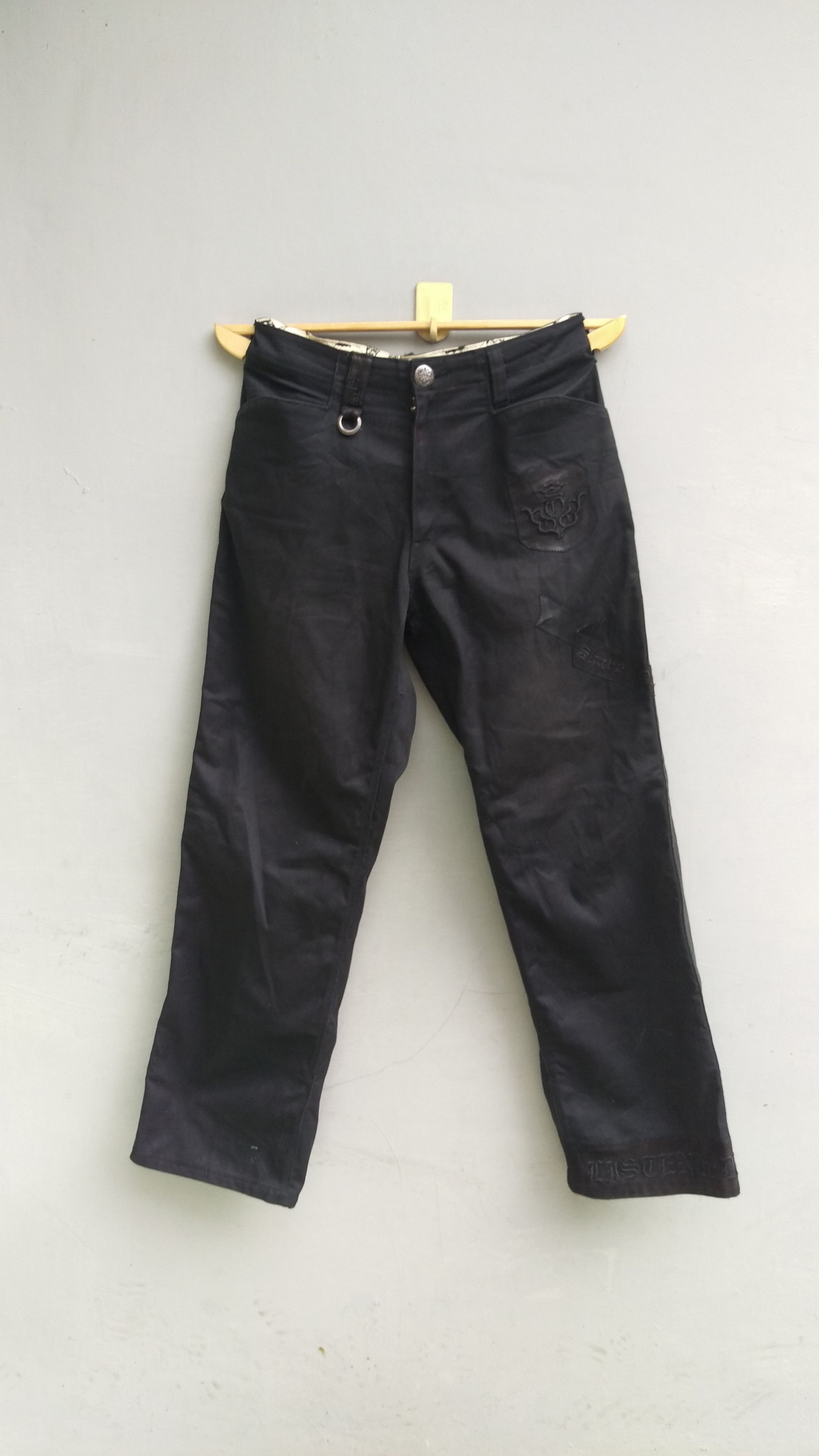 Ben Davis × Japanese Brand Ben davis red kap with line leather pants Size US 32 / EU 48 - 10 Thumbnail