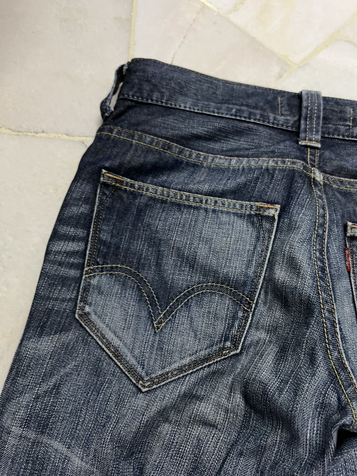 Levi's 💥Rare💥Vintage Levis 511 Distressed Jean Size US 32 / EU 48 - 13 Thumbnail