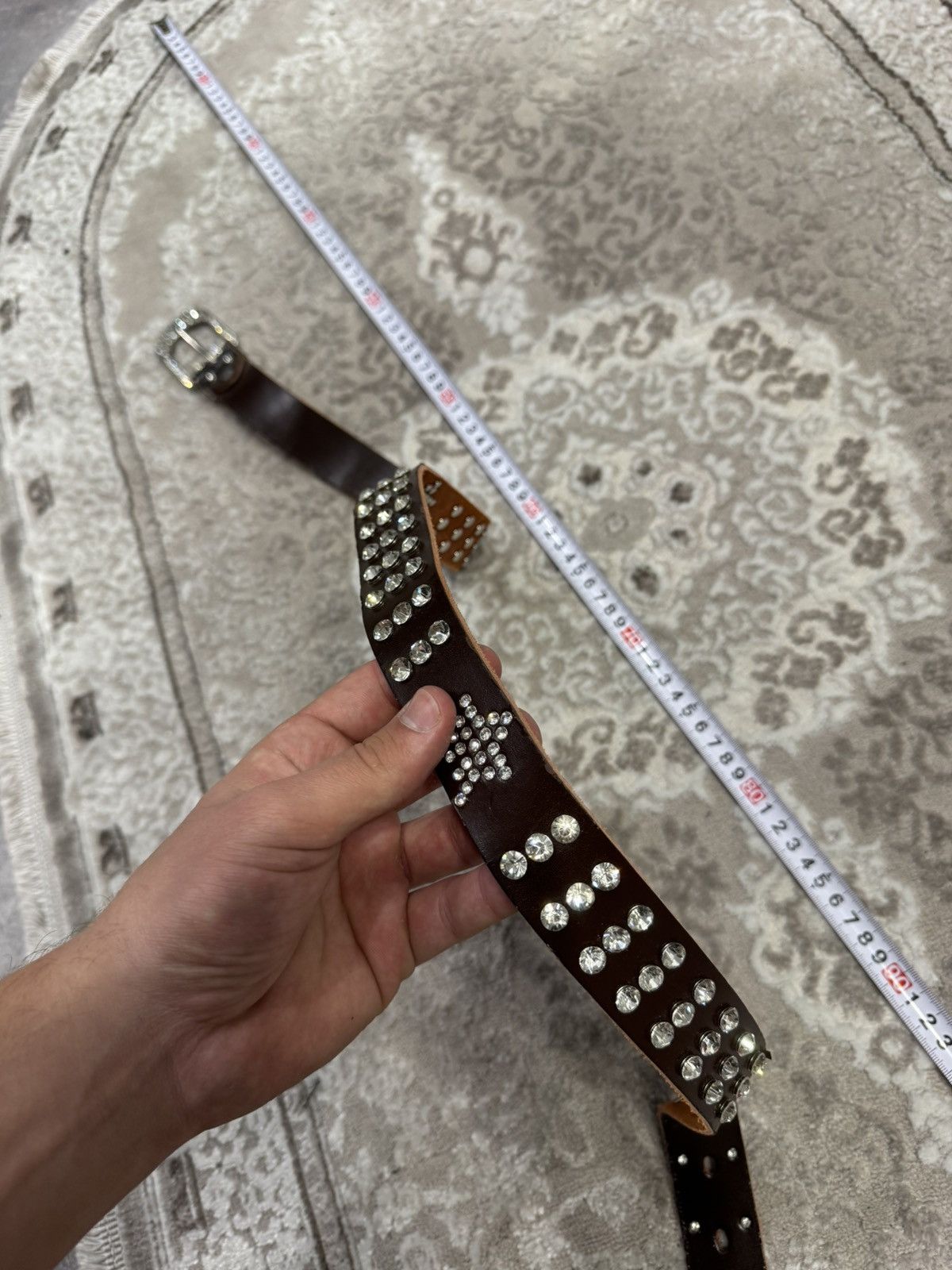 If Six Was Nine Number Nine Y2K JAPANESE BELT GOTH PUNK RAVE KANYE STYLE Size ONE SIZE - 12 Thumbnail