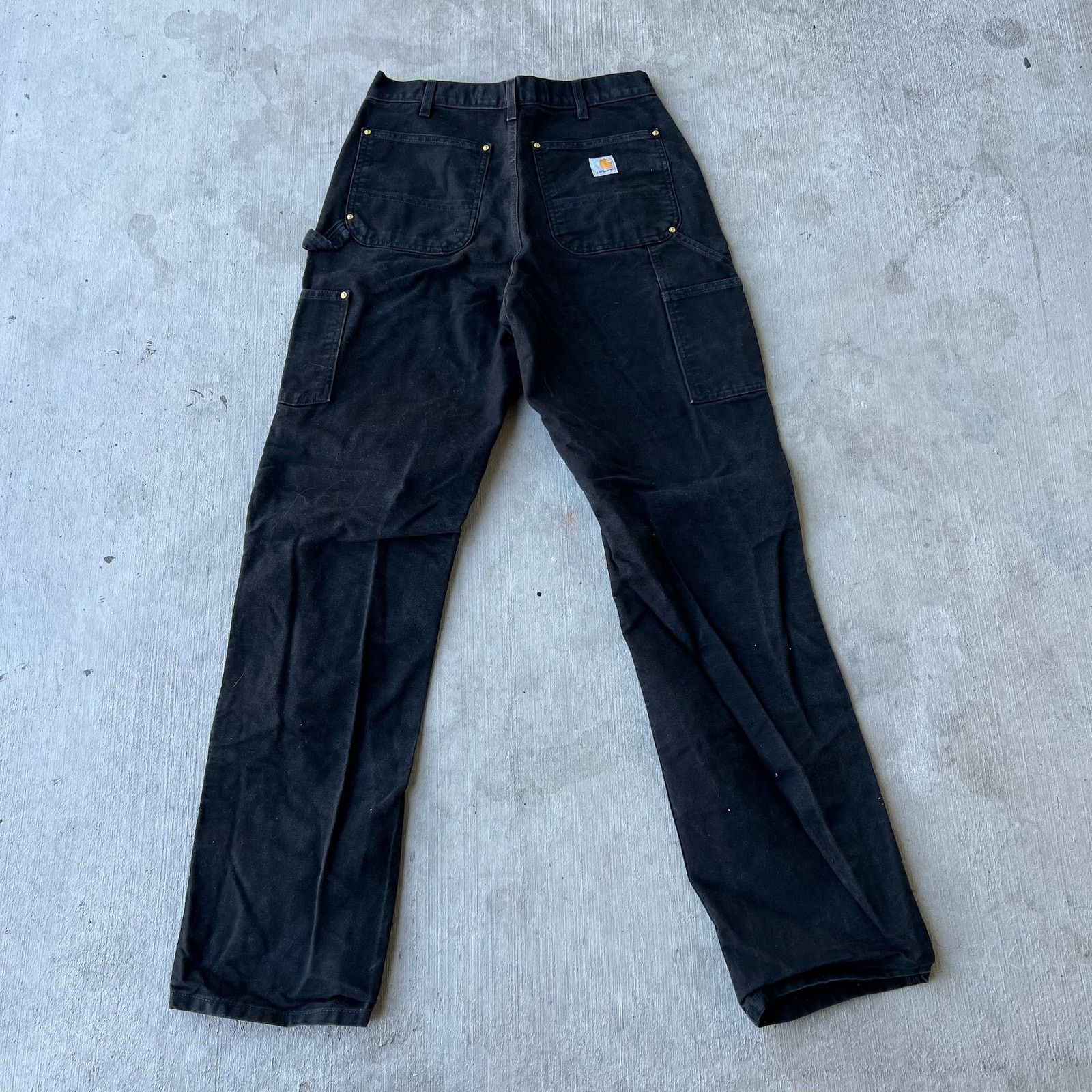 Carhartt × Vintage Carhartt black double knee work wear carpenter pants Size US 30 / EU 46 - 6 Thumbnail
