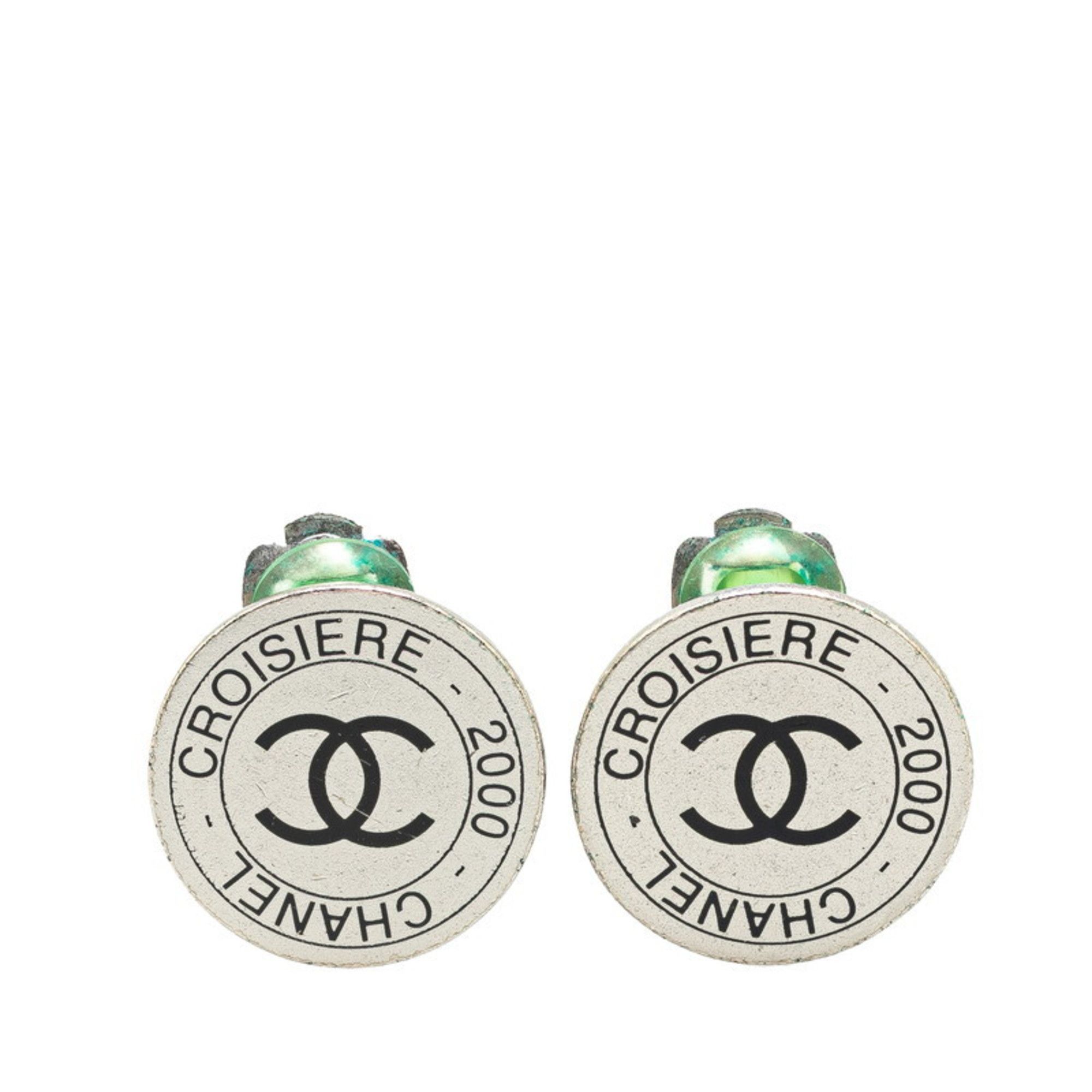 Chanel Chanel Logo CC earring Size ONE SIZE - 1 Thumbnail