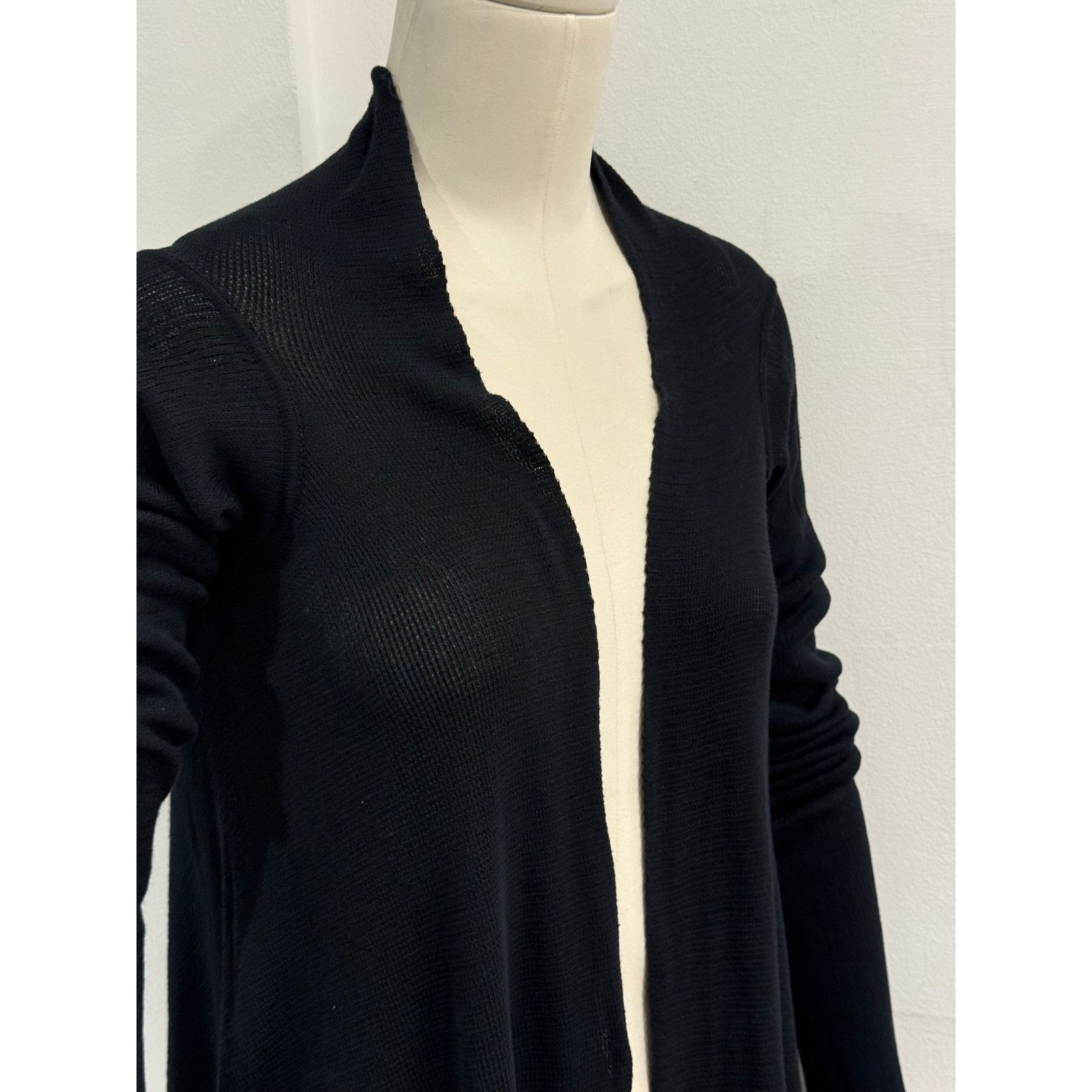 Rick Owens 2000s Rick Owens asymmetrical long cardigan Size S / US 4 / IT 40 - 5 Thumbnail