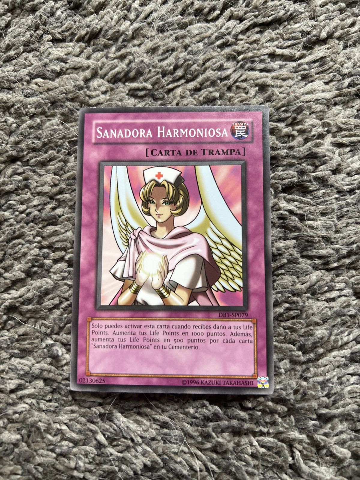 Vintage 1996 Konami Yu-Gi-Oh! Sanadora Harmoniosa Card Size ONE SIZE - 1 Thumbnail