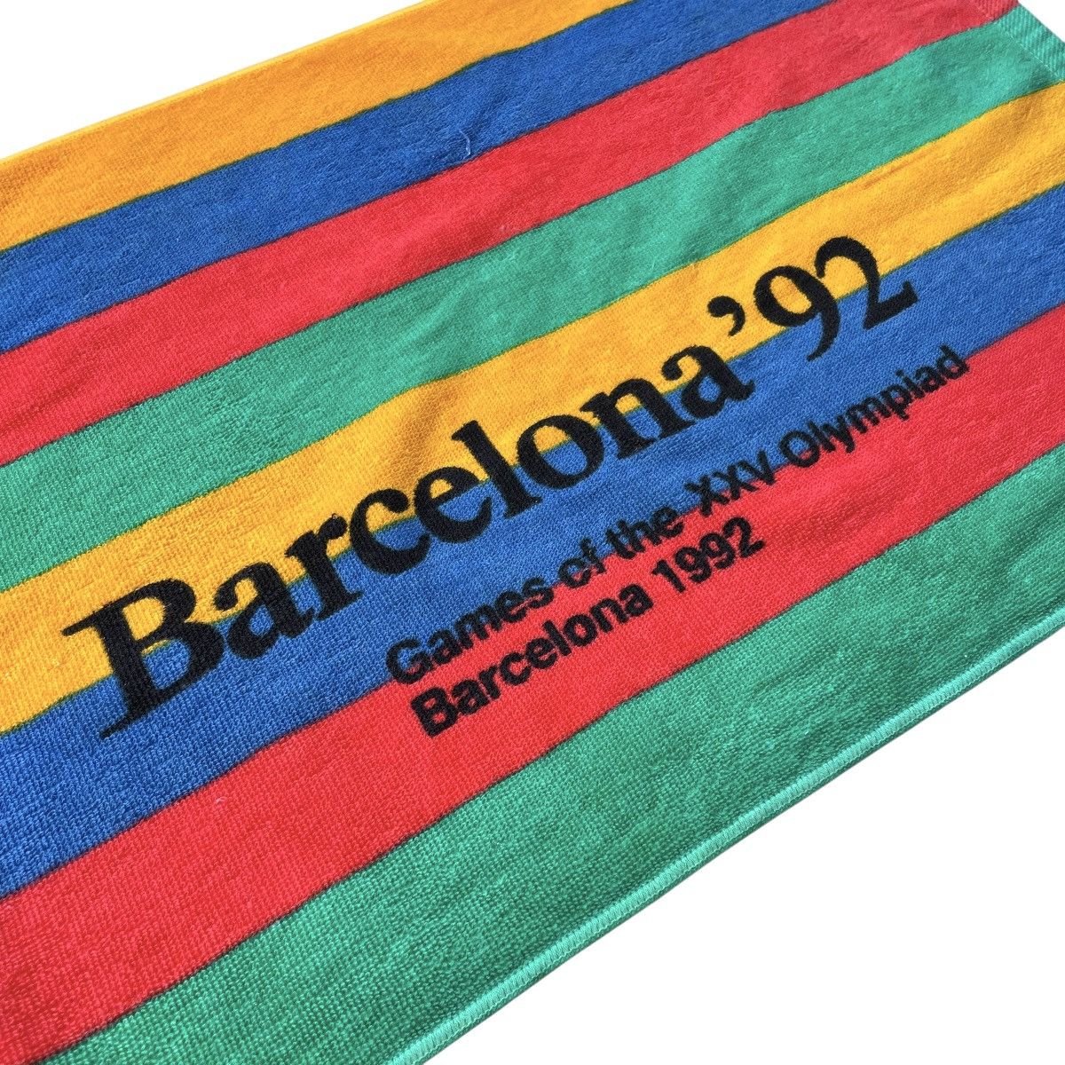 Vintage Barcelona 1992 Olympics Vintage ‘88 Copyright Promo Towel Size ONE SIZE - 3 Thumbnail