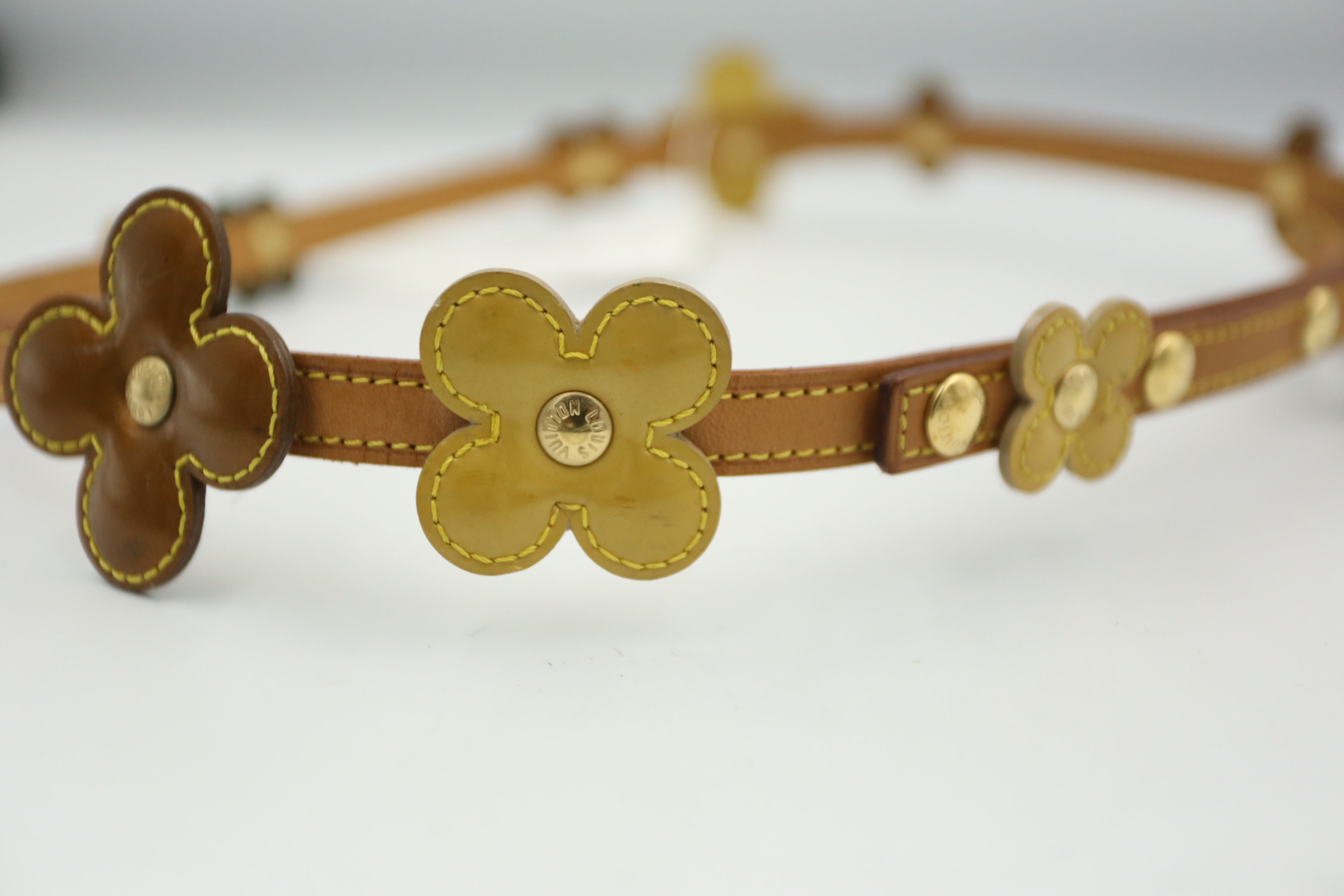 Louis Vuitton Louis Vuitton - Marc Jacobs - 2001 - Fleurs Lexington Belt Size ONE SIZE - 10 Thumbnail