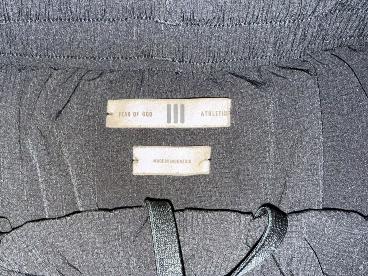 Adidas × Fear of God Fear Of God Athletics X Adidas Black Nylon Track Shorts Size US 30 / EU 46 - 3 Thumbnail