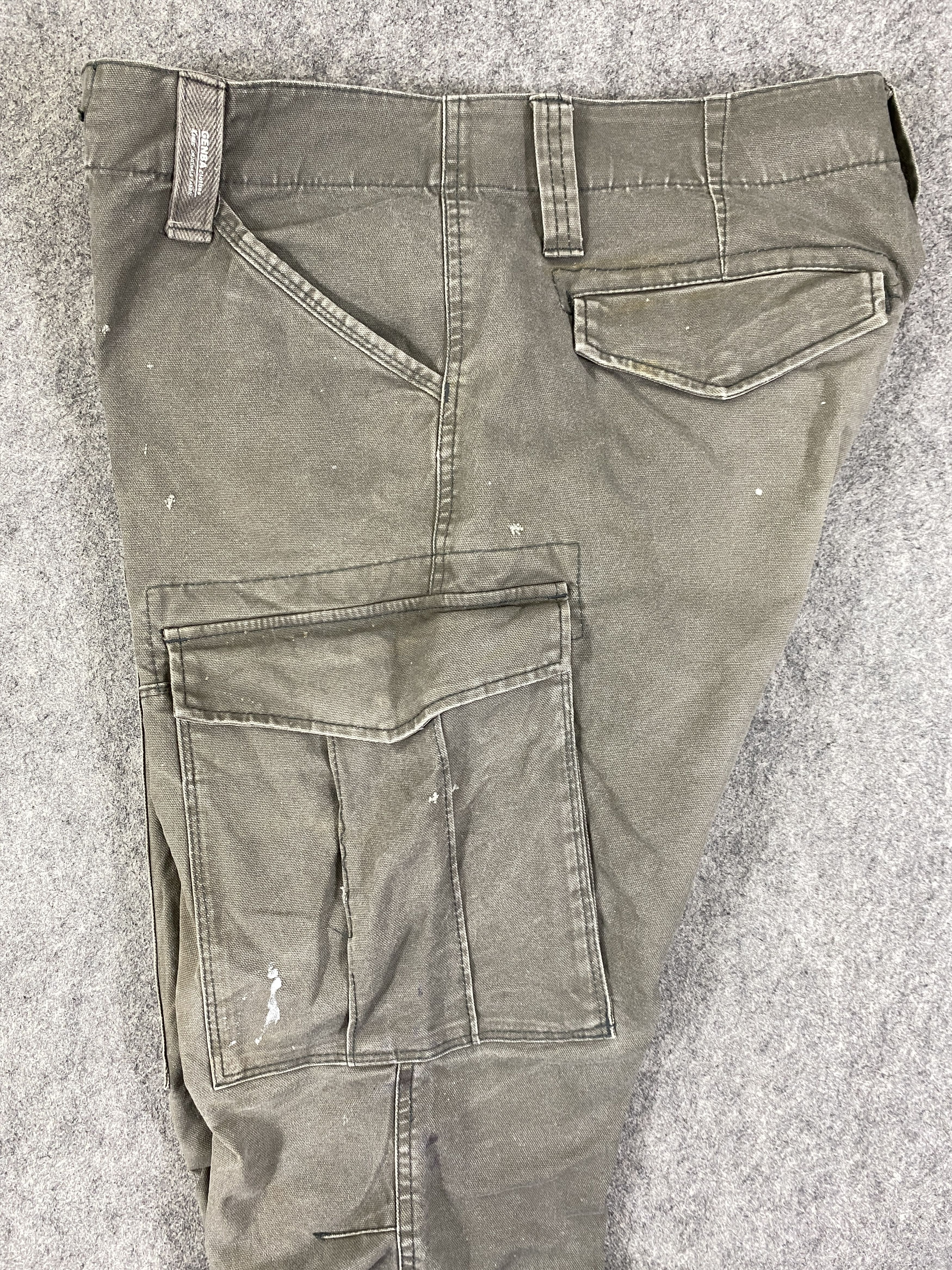 Japanese Brand Genba Japanese Brand Multipocket Cargo Pants - CP293 Size US 35 - 7 Thumbnail