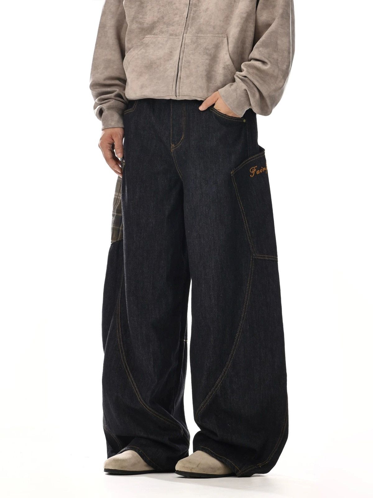 Japanese Brand × Vintage Retro punk pants Size US 32 / EU 48 - 2 Thumbnail