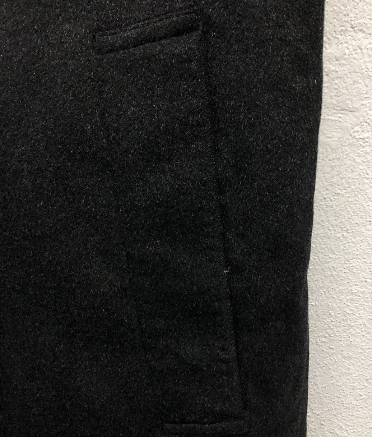 Yohji Yamamoto Yohji Yamamoto × D'Urban A.A.R Black Wool Overcoat (Size L) Size L / US 10 / IT 46 - 5 Thumbnail