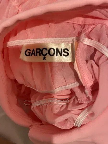 Other Comme Des Garcons Pink floral shirt top Size M / US 6-8 / IT 42-44 - 4 Thumbnail