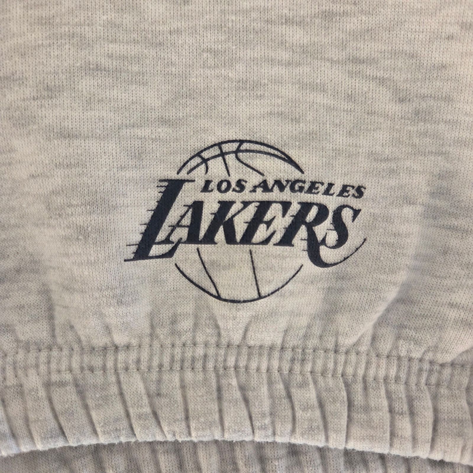NBA Chic Women's Small Grey Lakers Collared Sweatshirt Size S / US 4 / IT 40 - 8 Thumbnail