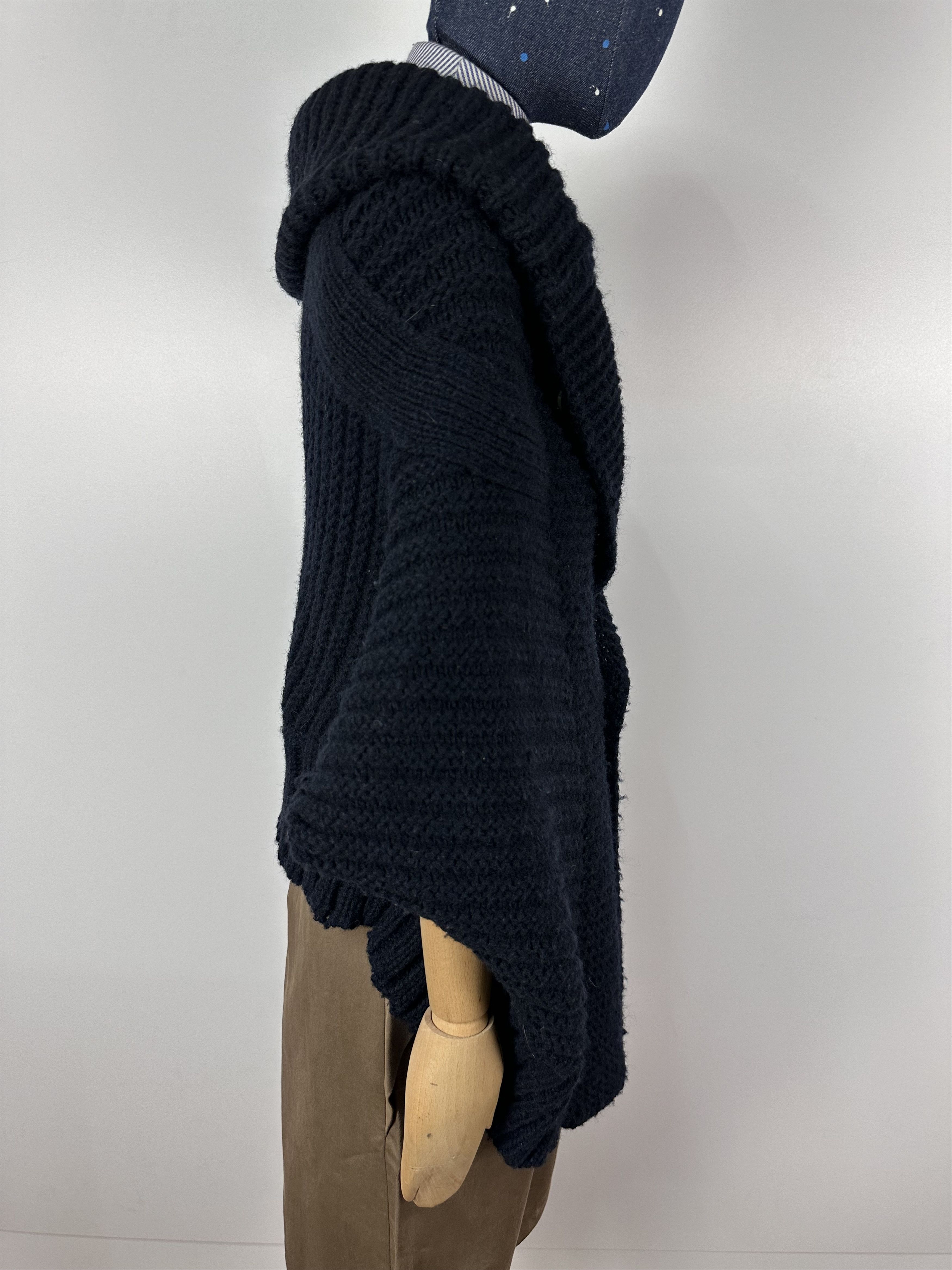 G-Star G Star Raw Keys Shrug Blue Knit Chunky Knit Sleeveless Shrug Size M / US 6-8 / IT 42-44 - 7 Thumbnail