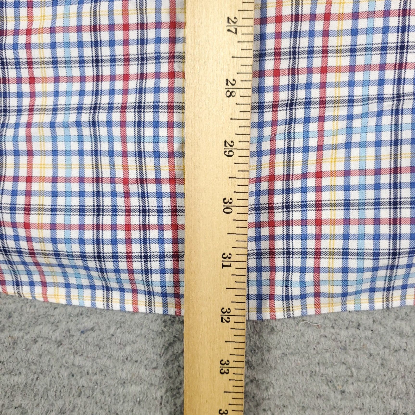 David Donahue DAVID DONAHUE Shirt Mens Large Blue Plaid Button-Up Long Sleeve Casual Shirt - Classic, Preppy Comfort Size US L / EU 52-54 / 3 - 4 Thumbnail