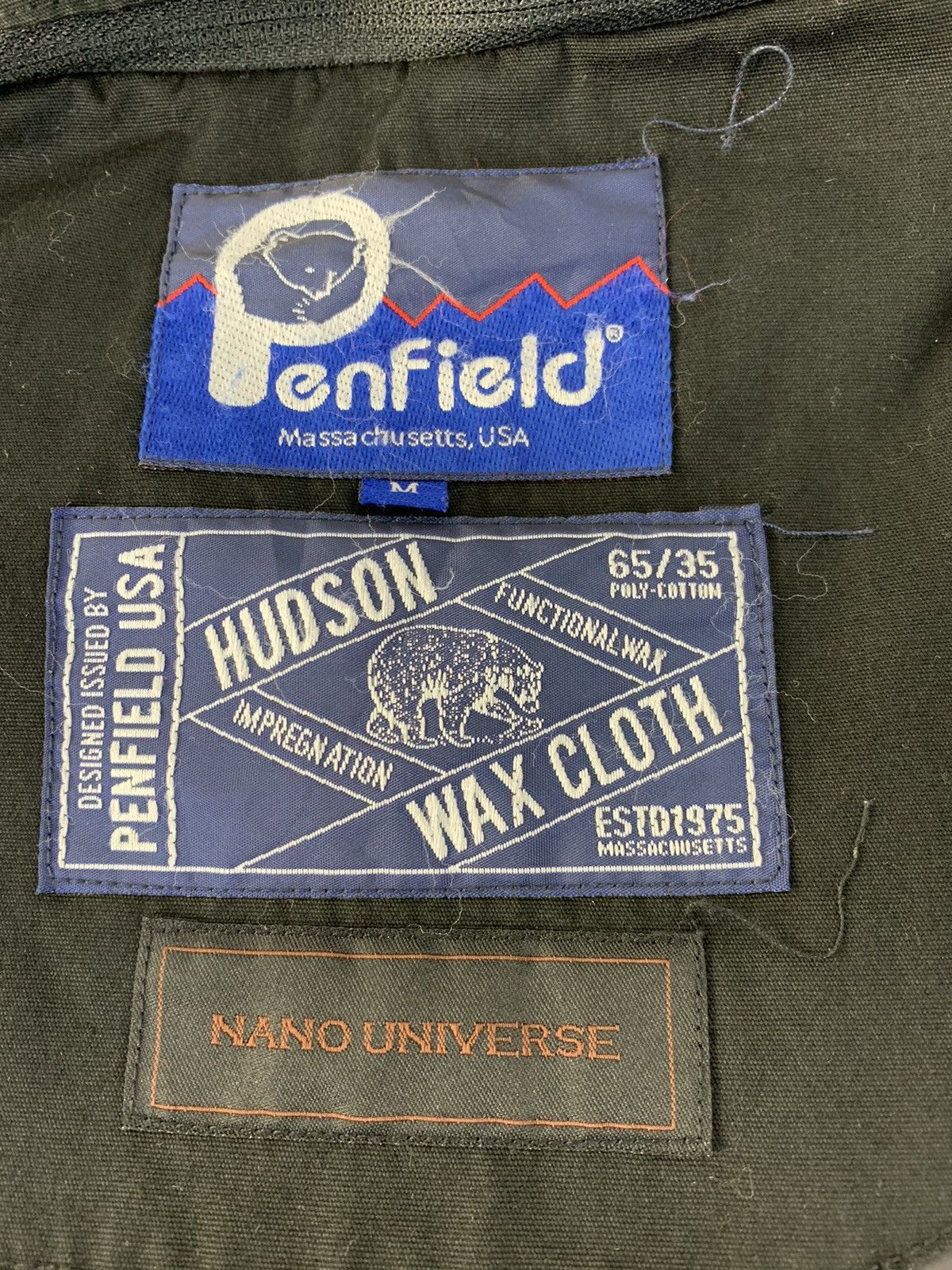 NANO universe Hype Nano Universe X Penfield Hudson Wax Cloth Unisex Jacket Size US M / EU 48-50 / 2 - 9 Thumbnail