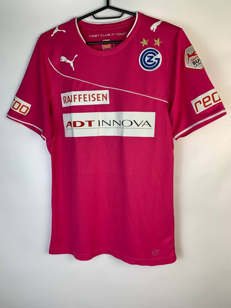 Puma × Vintage GRASSHOPPERS ZURICH 2013/2014 AWAY FOOTBALL SHIRT BRAHIMI Size US M / EU 48-50 / 2 - 1 Thumbnail