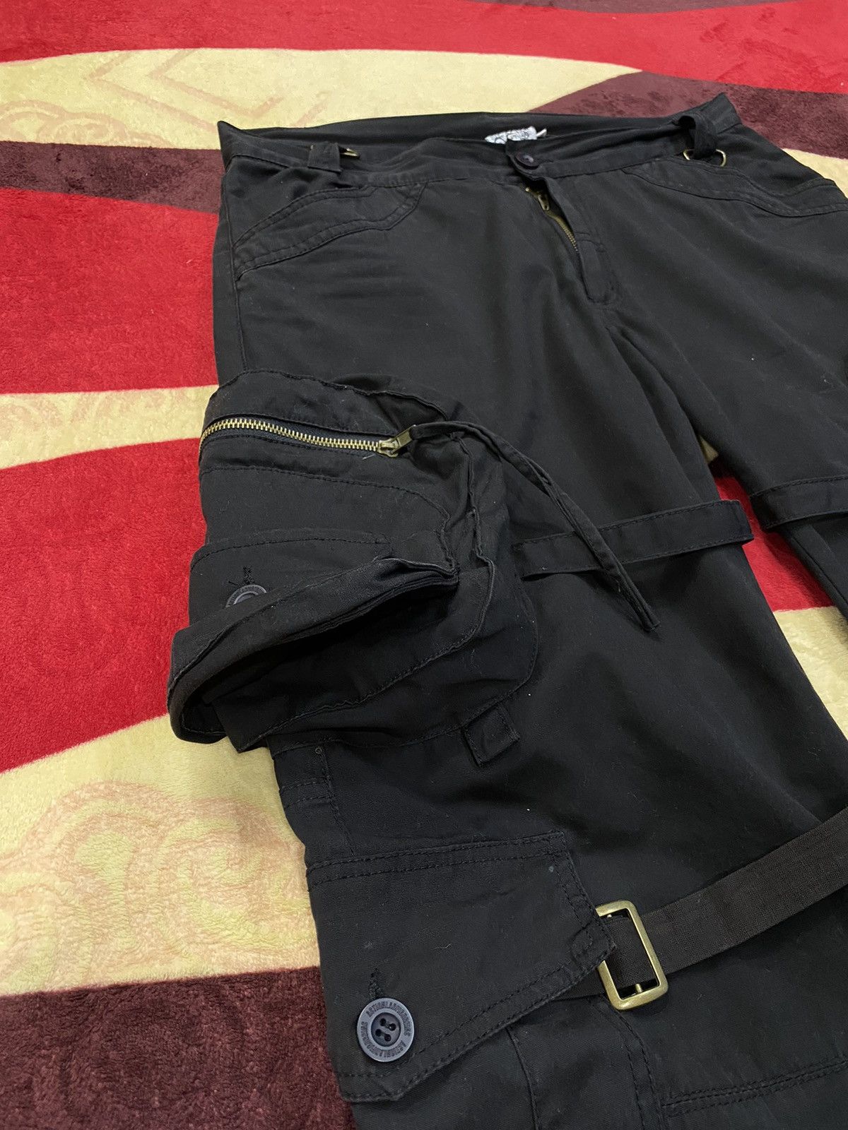 Japanese Brand Tactical Multipocket Bondage Pants (Action Lad Figure Inc) Size US 34 / EU 50 - 5 Thumbnail