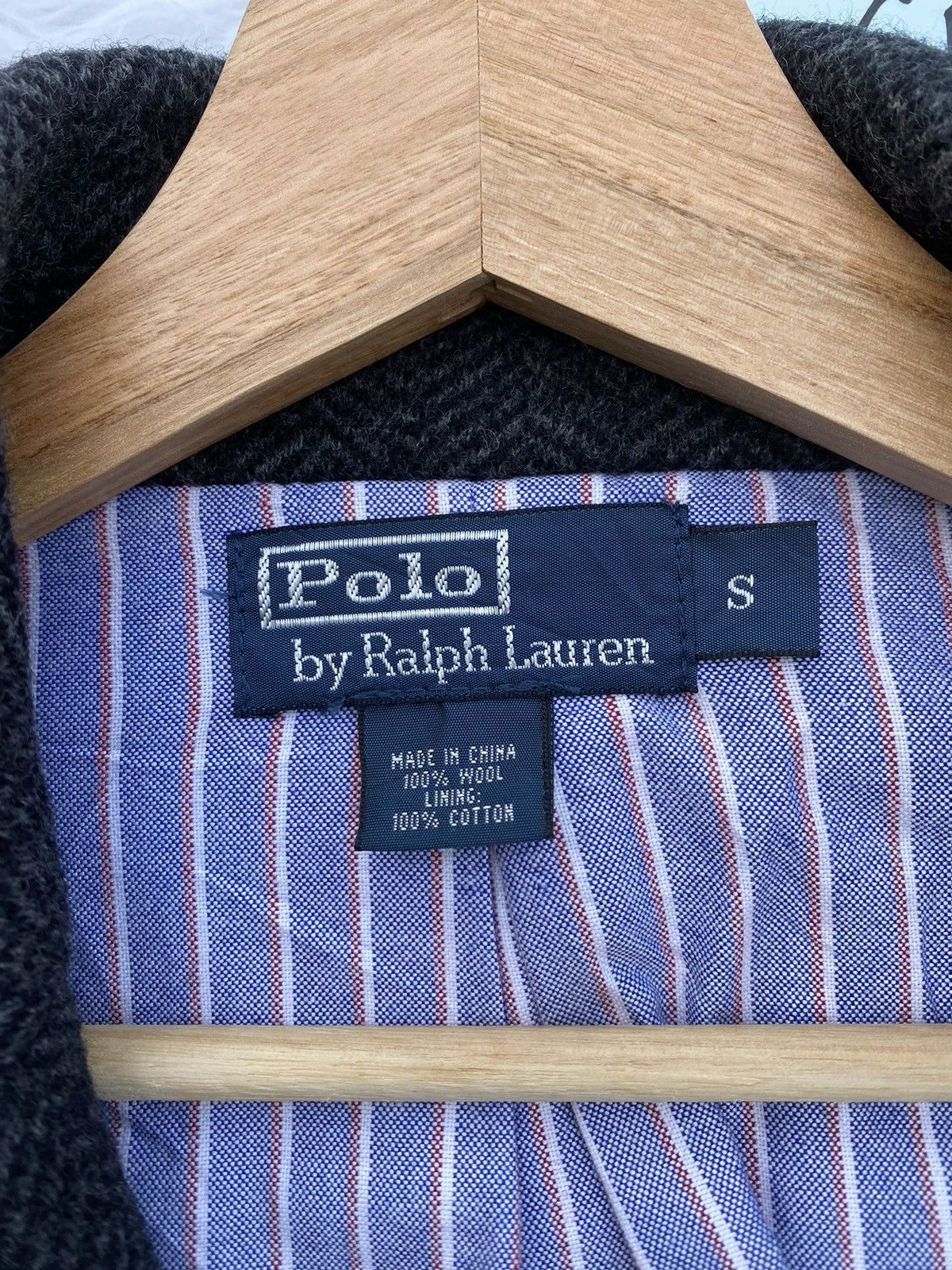 Polo Ralph Lauren Rare Vintage Polo Ralph Lauren Wool Coat/ Jacket Size US S / EU 44-46 / 1 - 9 Thumbnail