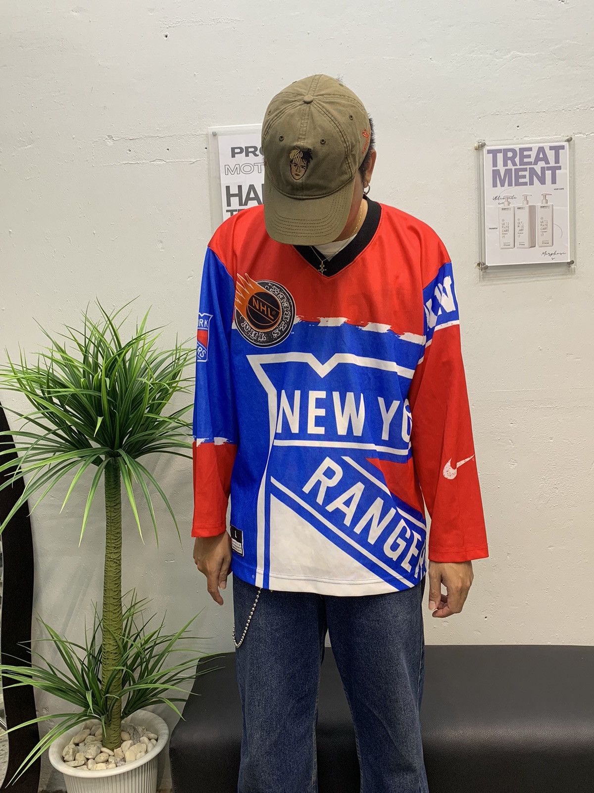 Nike Nike New York Rangers Jersey NHL Fan Apparel & Souvenirs. Size US L / EU 52-54 / 3 - 3 Thumbnail