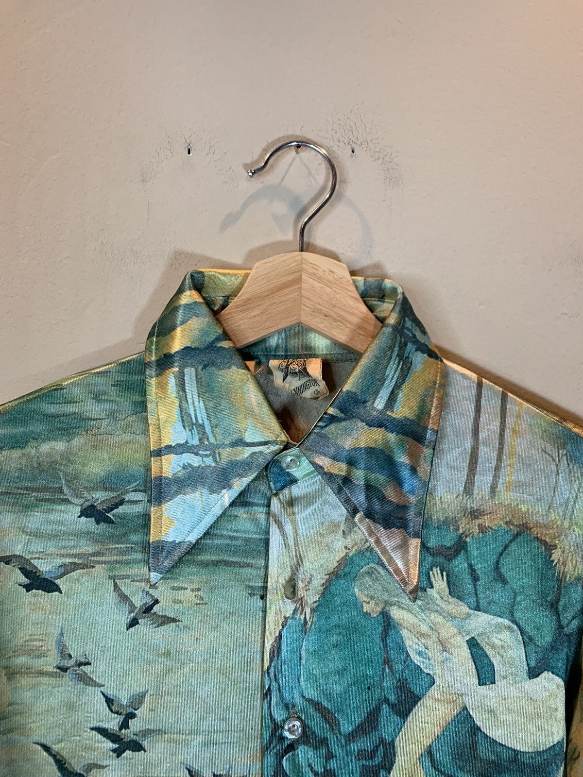 Kennington Ltd. × Vintage *RARE* Vintage 60’s Kennington Art Painting AOP Button Shirt Size US M / EU 48-50 / 2 - 7 Thumbnail