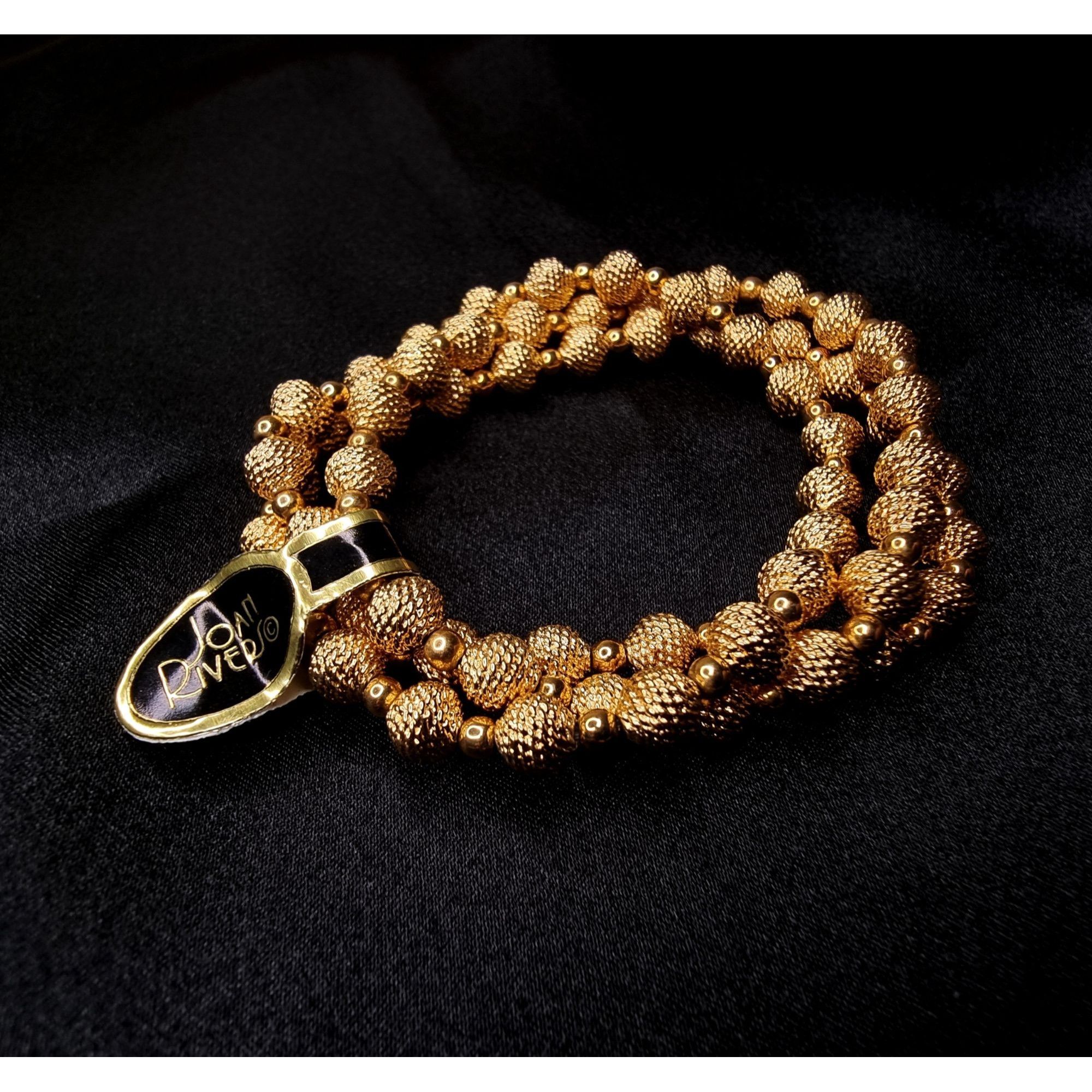 Joan Rivers Vintage Joan Rivers Classics Collection Gold-Tone Beaded Tri Size ONE SIZE - 2 Thumbnail