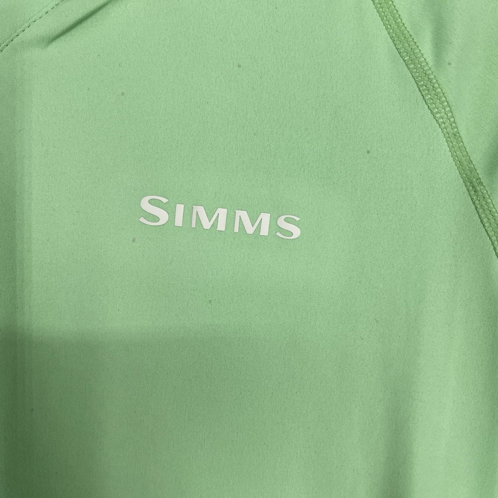 Vintage SIMMS SolarFlex UPF 50 Long Sleeve Fishing Shirt Women's XS Mint Green Size XS / US 0-2 / IT 36-38 - 2 Thumbnail