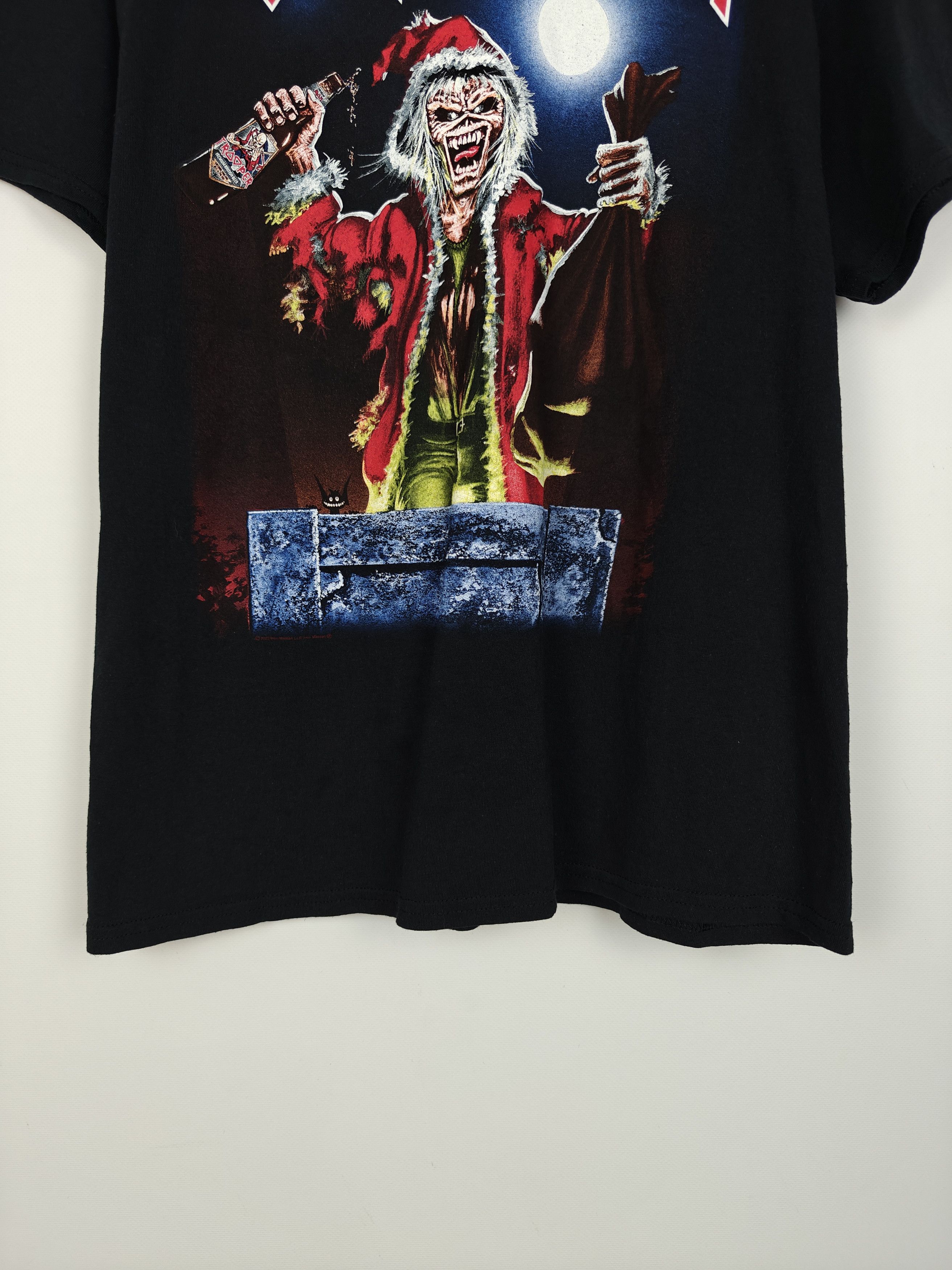 Iron Maiden Iron Maien Rock T-Shirt Merch Tee Santa Zombie size M Size US M / EU 48-50 / 2 - 3 Thumbnail